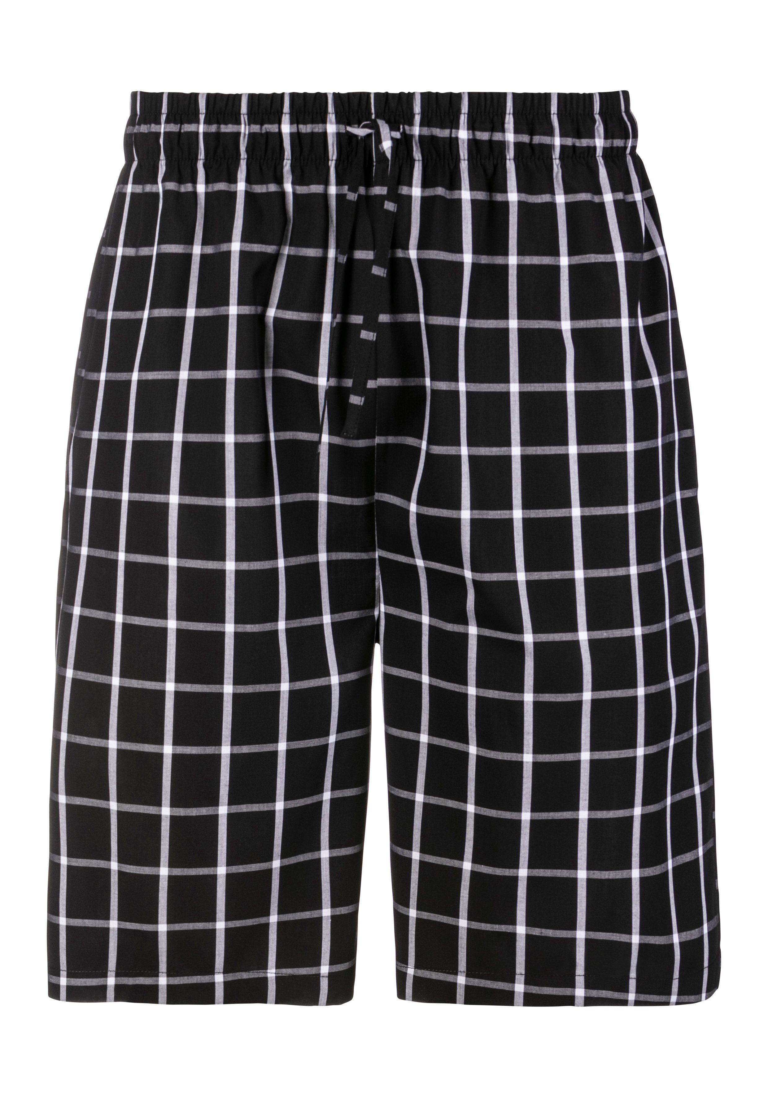 AUTHENTIC LE JOGGER Pyjama Pyjama met geruite geweven broek (2-delig, 1 stuk)