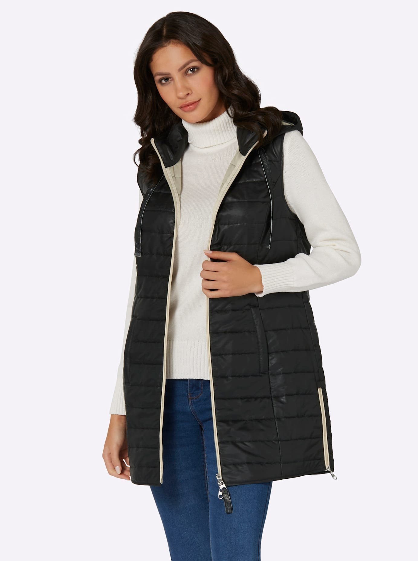 Classic Basics Lang gilet