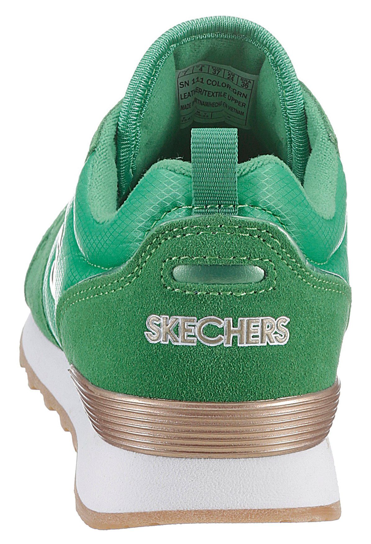 Skechers Sneakers OG 85 - GOLDN GURL Veterschoen, originele retro-jogginschoen met Air-Cooled Memory Foam®