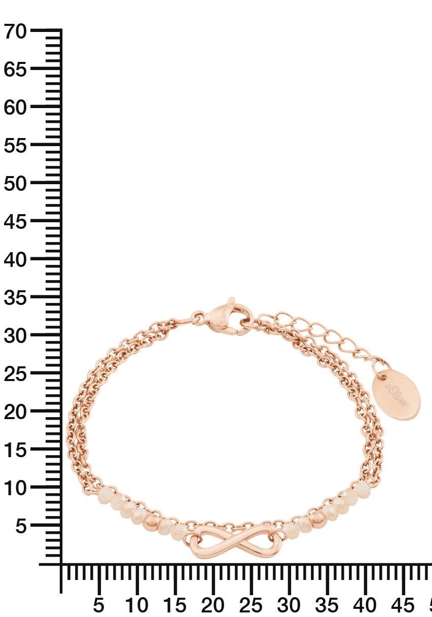s.Oliver Armband 2022731 met glassteen