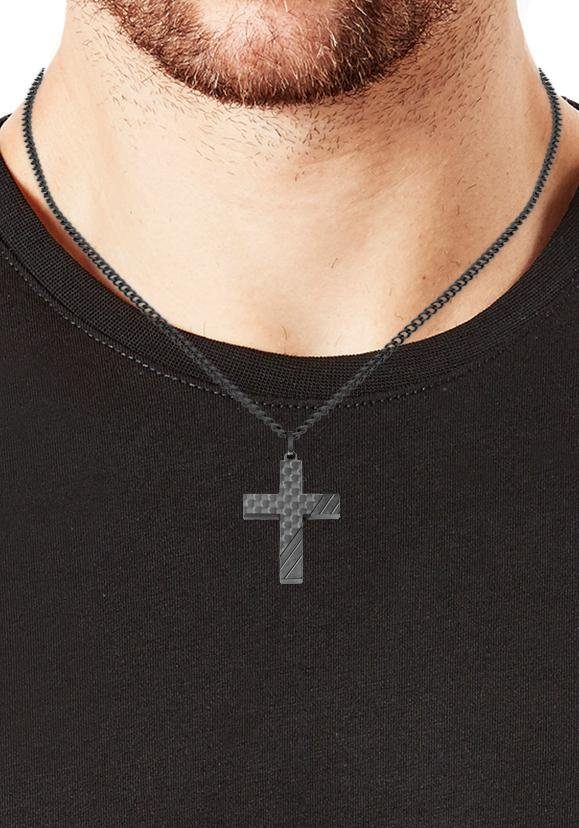 s.Oliver Kruisketting 2022635 met zirkoon (synthetisch)