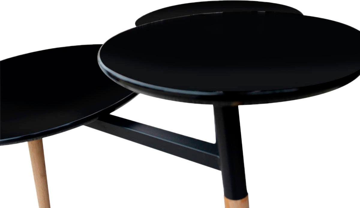 Kayoom Bijzettafel Butler 310, diameter van de oppervlakken: 48/40/30 cm Diameter van de ophangvlakken: 48/40/30 cm, gladde vlakken (1 stuk)