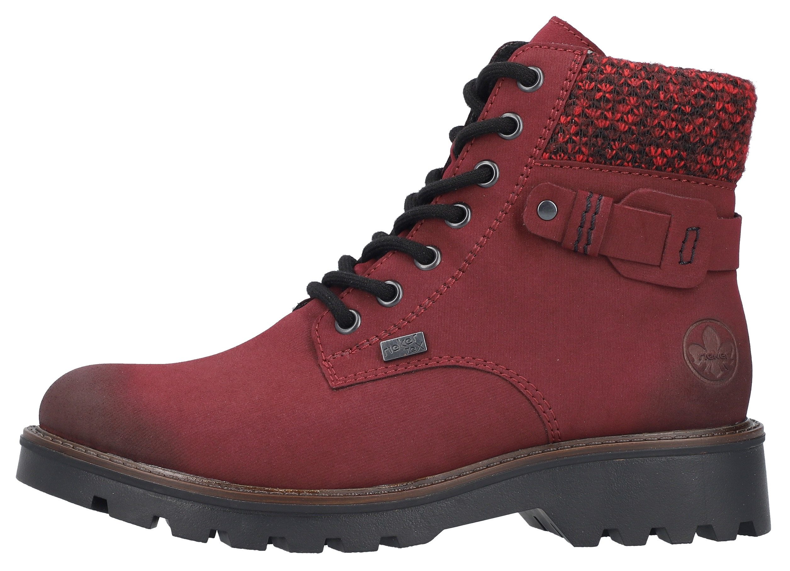 Rieker Winterlaarsjes winterboots met waterafstotende riekertex-membraan