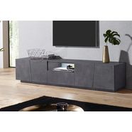 inosign tv-meubel vega breedte 220 cm grijs