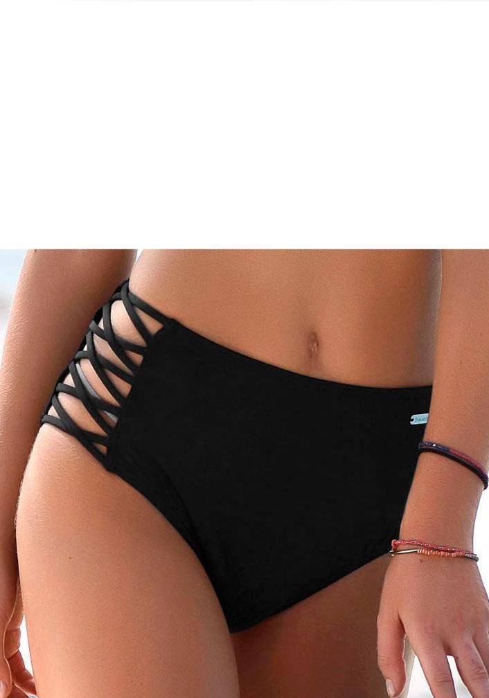 Bench. Highwaist-bikinibroekje Perfect gekruiste bandjes