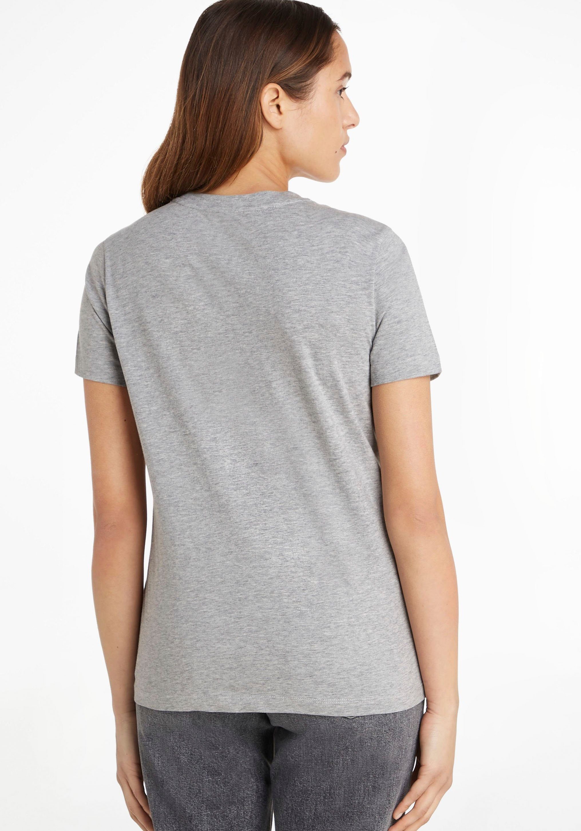 Tommy Hilfiger T-shirt REG TONAL HILFIGER C-NK SS met tommy hilfiger merklabel