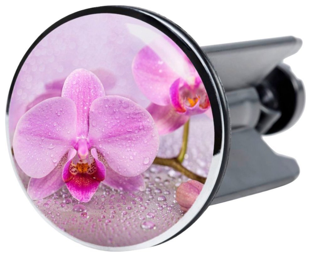Sanilo Set badkameraccessoires Blooming bestaand uit toiletzitting, badmat en wastafelplug (complete set, 3-delig)