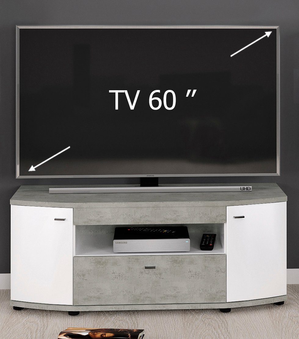 INOSIGN Tv-kast Rondo Breedte 130 cm