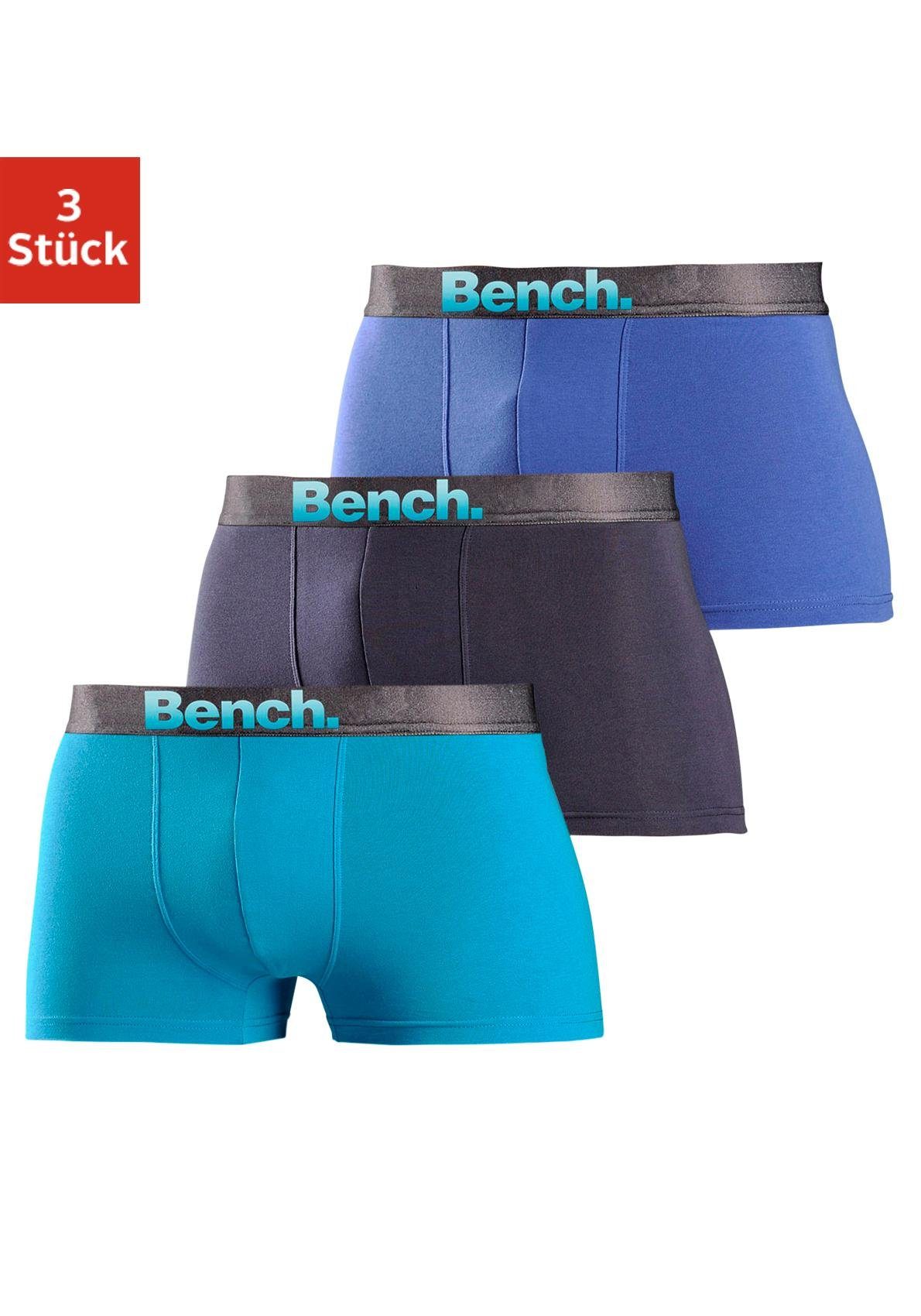 Bench. Boxershort voor heren (set, 3 stuks) heren boxershorts maat M (5) blauw