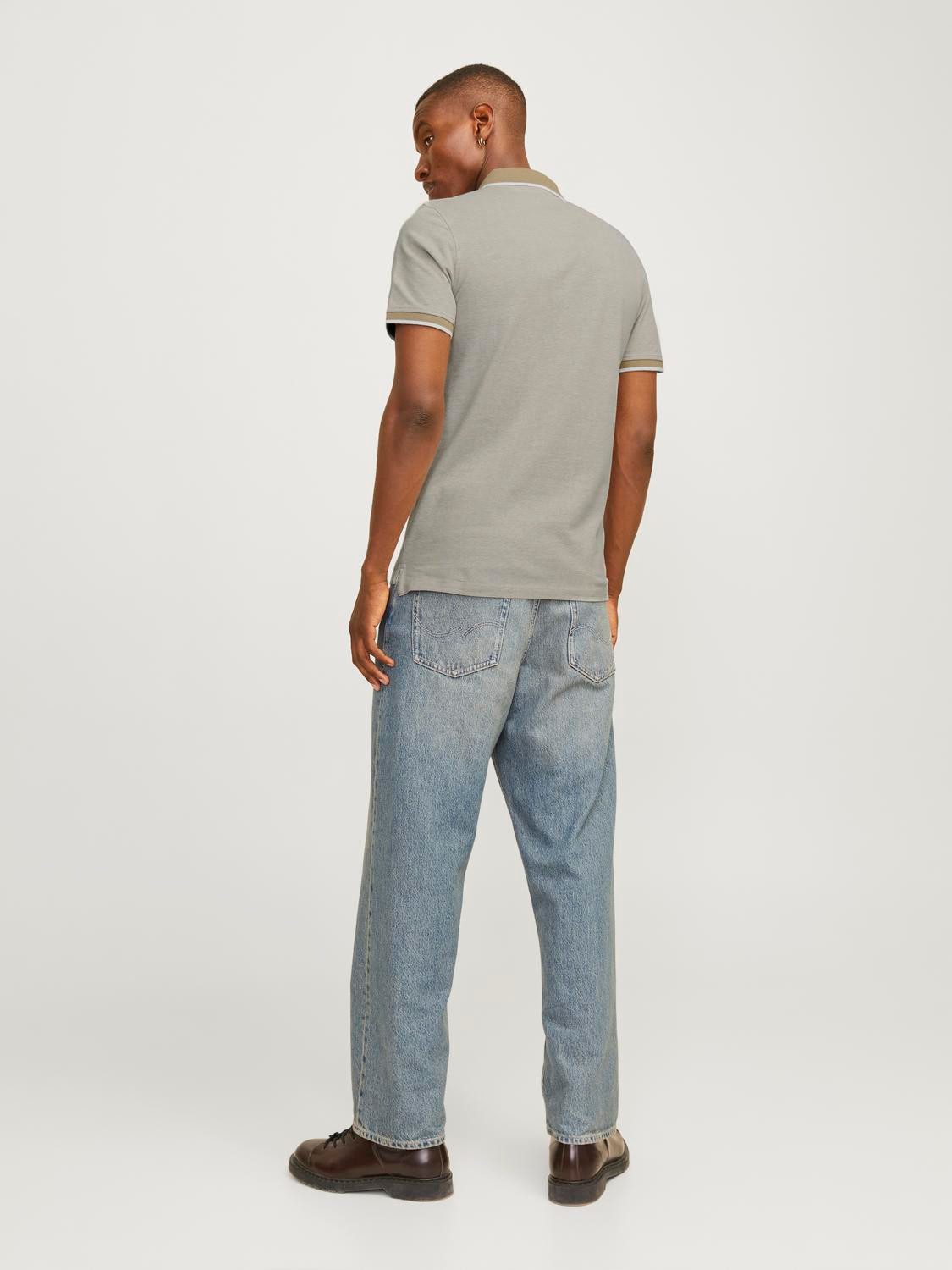 Jack & Jones Poloshirt JJEPAULOS POLO SS 2PK MP NOOS (set, 2-delig)