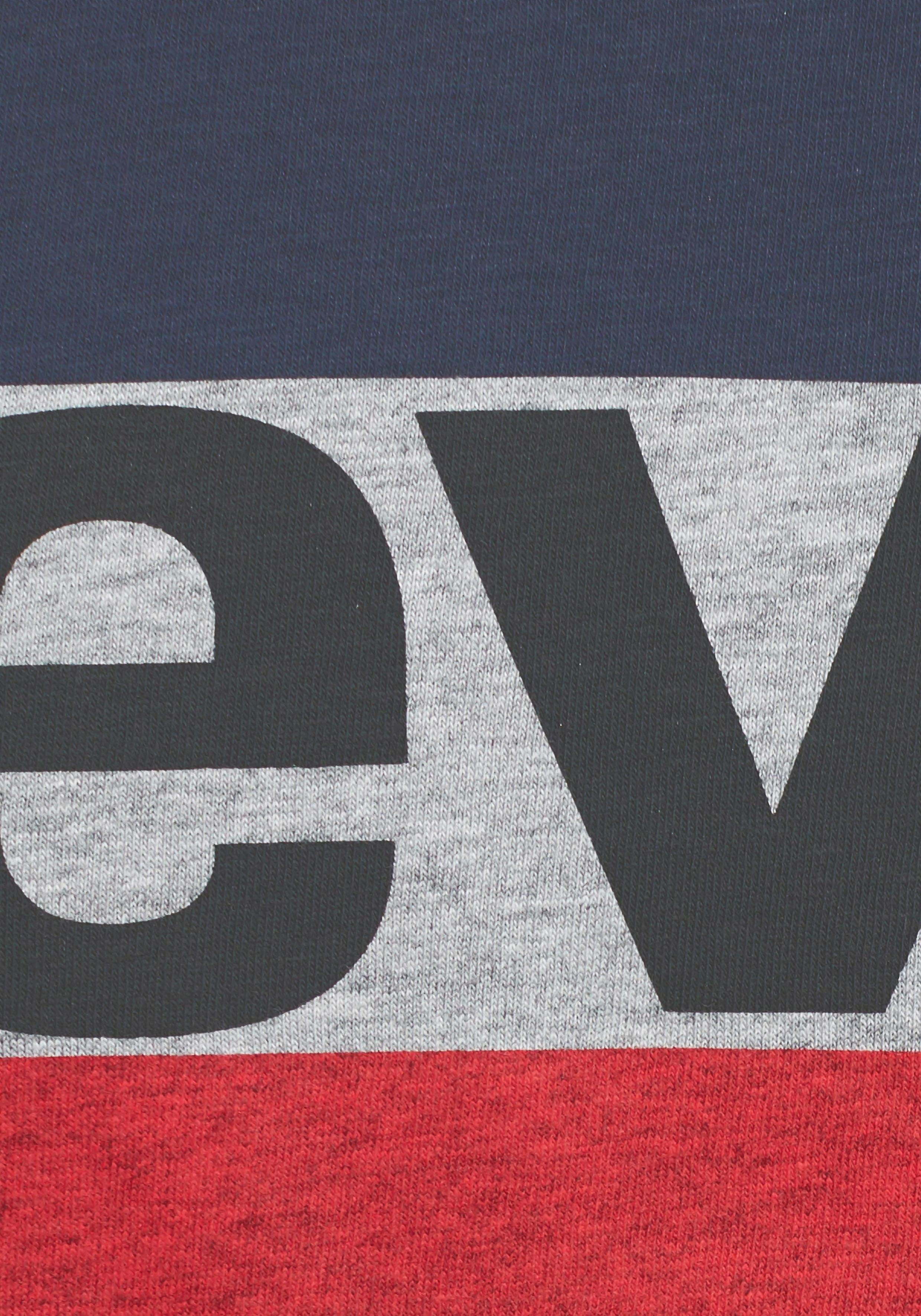 Levi's® T-shirt met grote logoprint