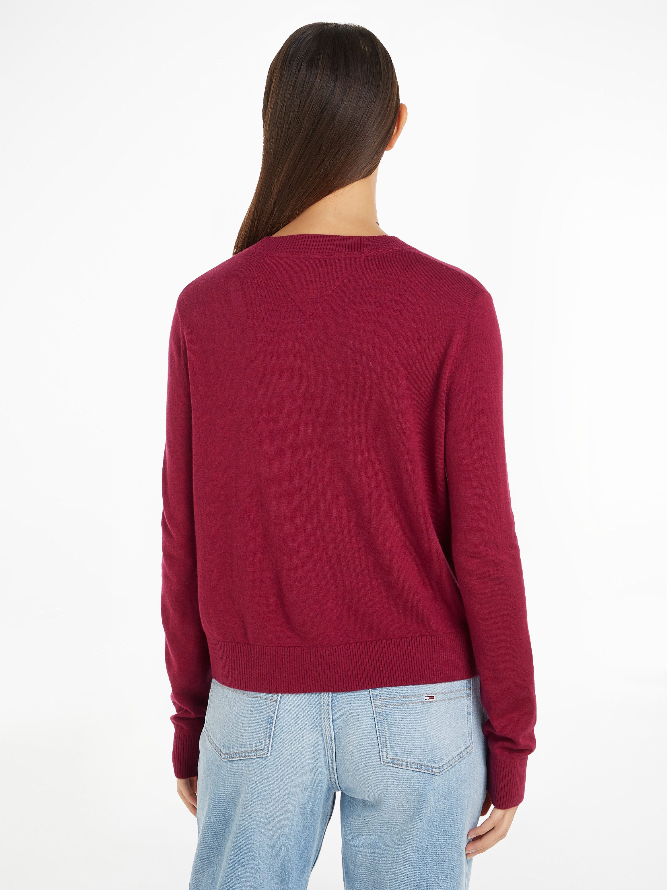 TOMMY JEANS Gebreide trui TJW ESSENTIAL CREW NECK SWEATER
