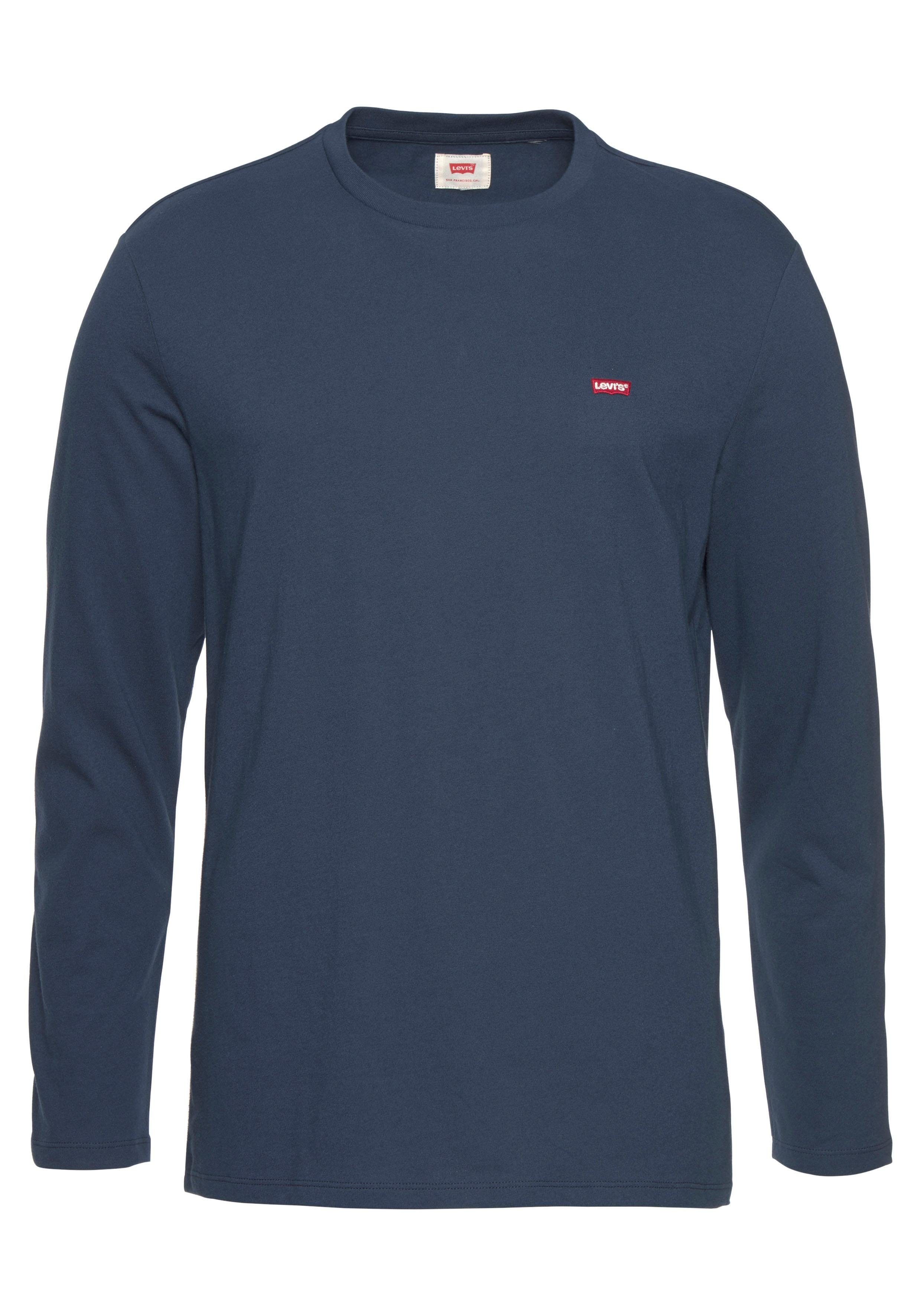 Levi's® Shirt met lange mouwen met logo-applicatie
