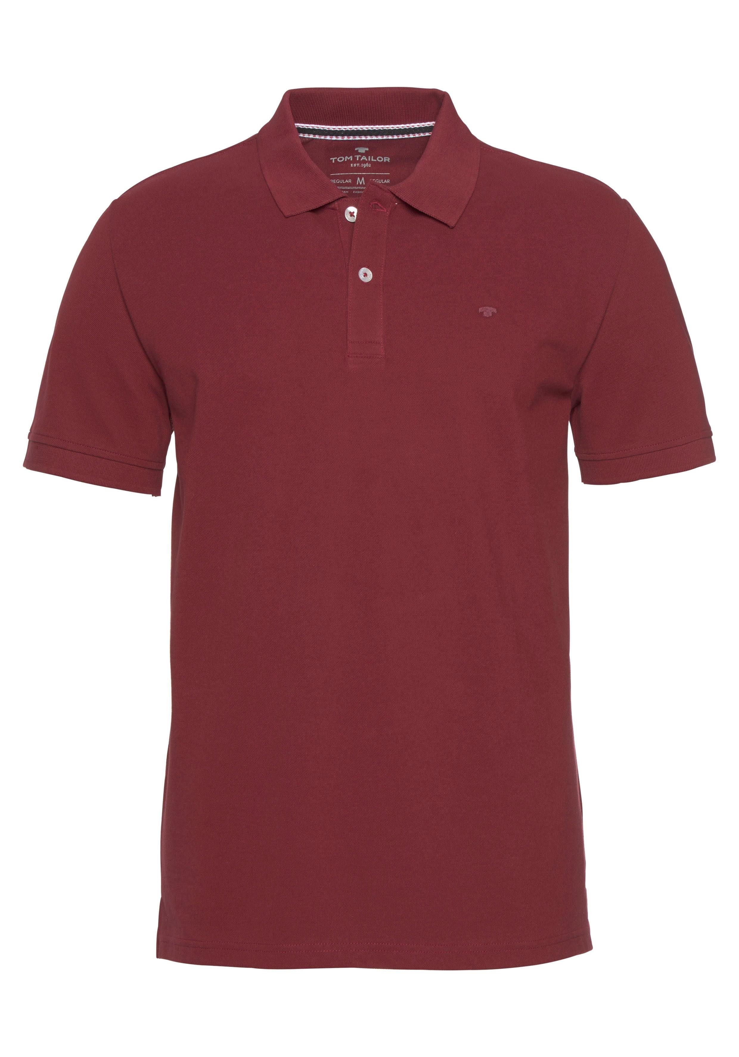 Tom Tailor Poloshirt Basic Katoen-piqué