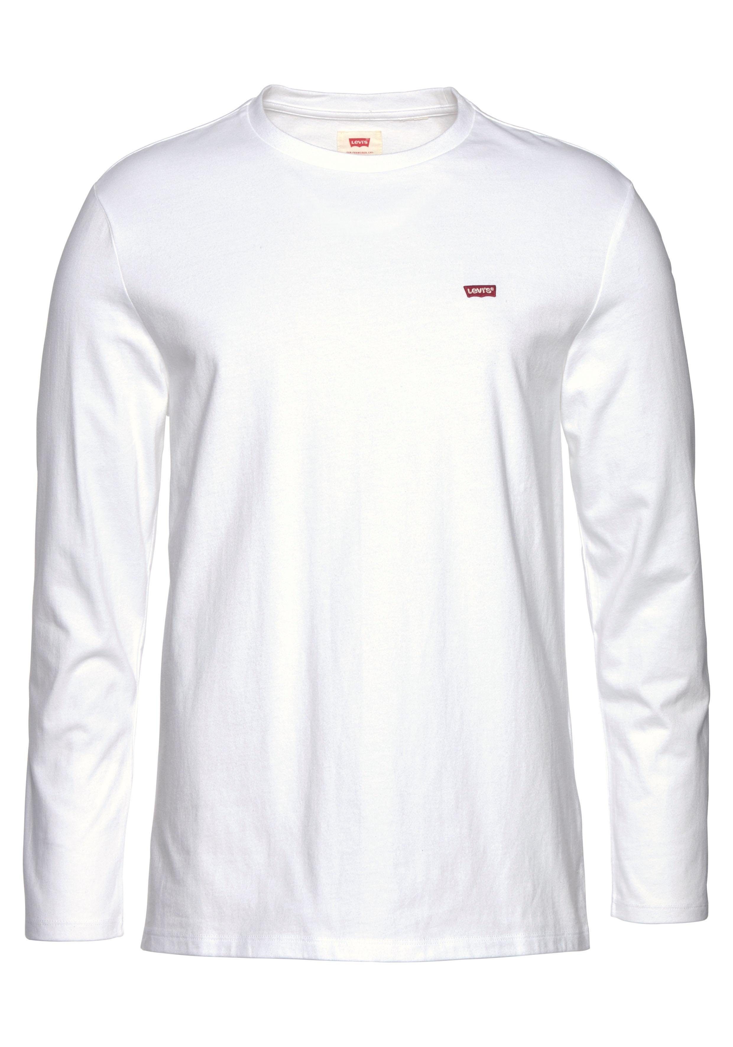 Levi's® Shirt met lange mouwen met logo-applicatie