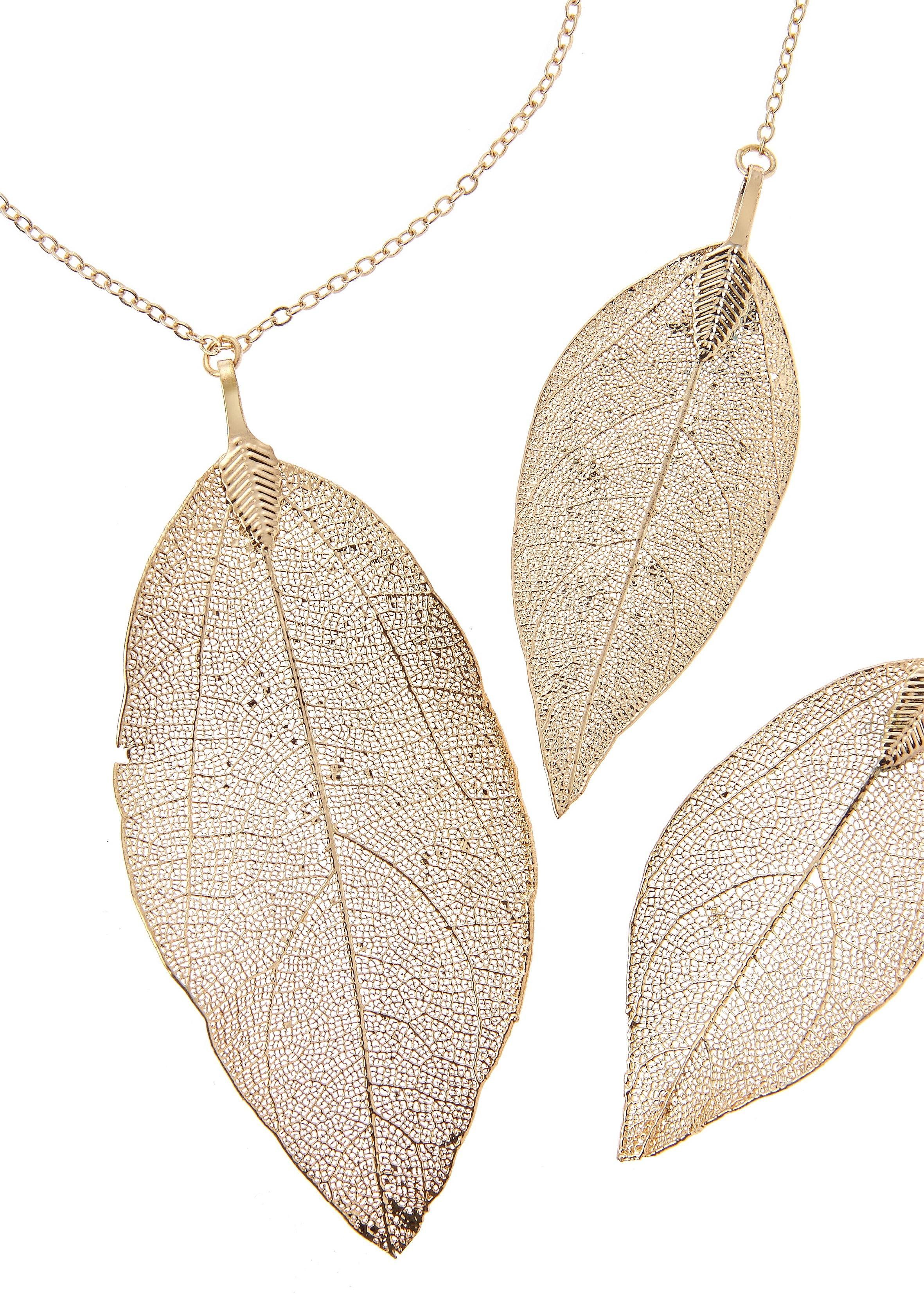 Lascana Sieradenset 3-delig set ketting en oorbellen (3-delig)