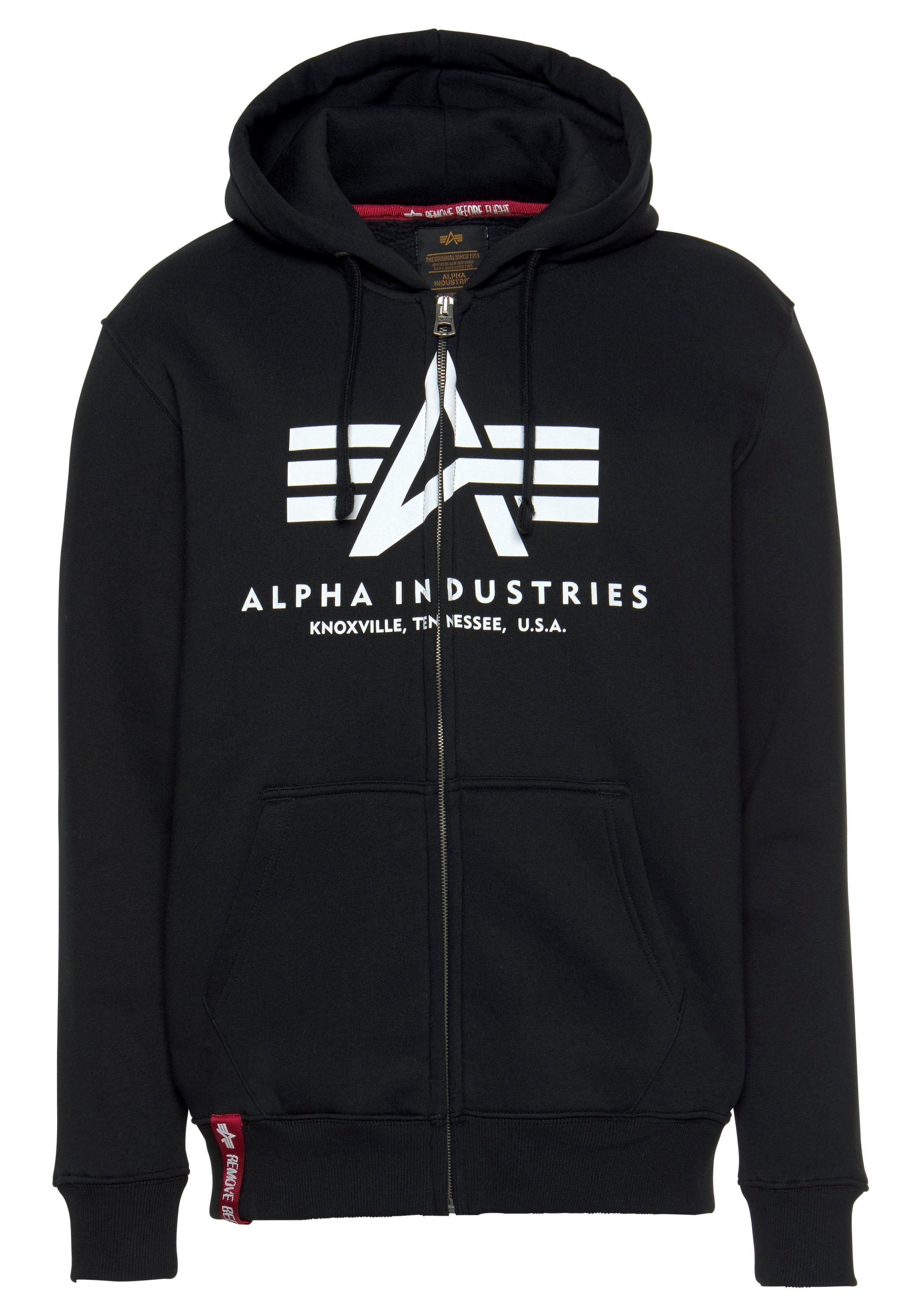 Alpha Industries Capuchonsweatvest BASIC ZIP HOODY