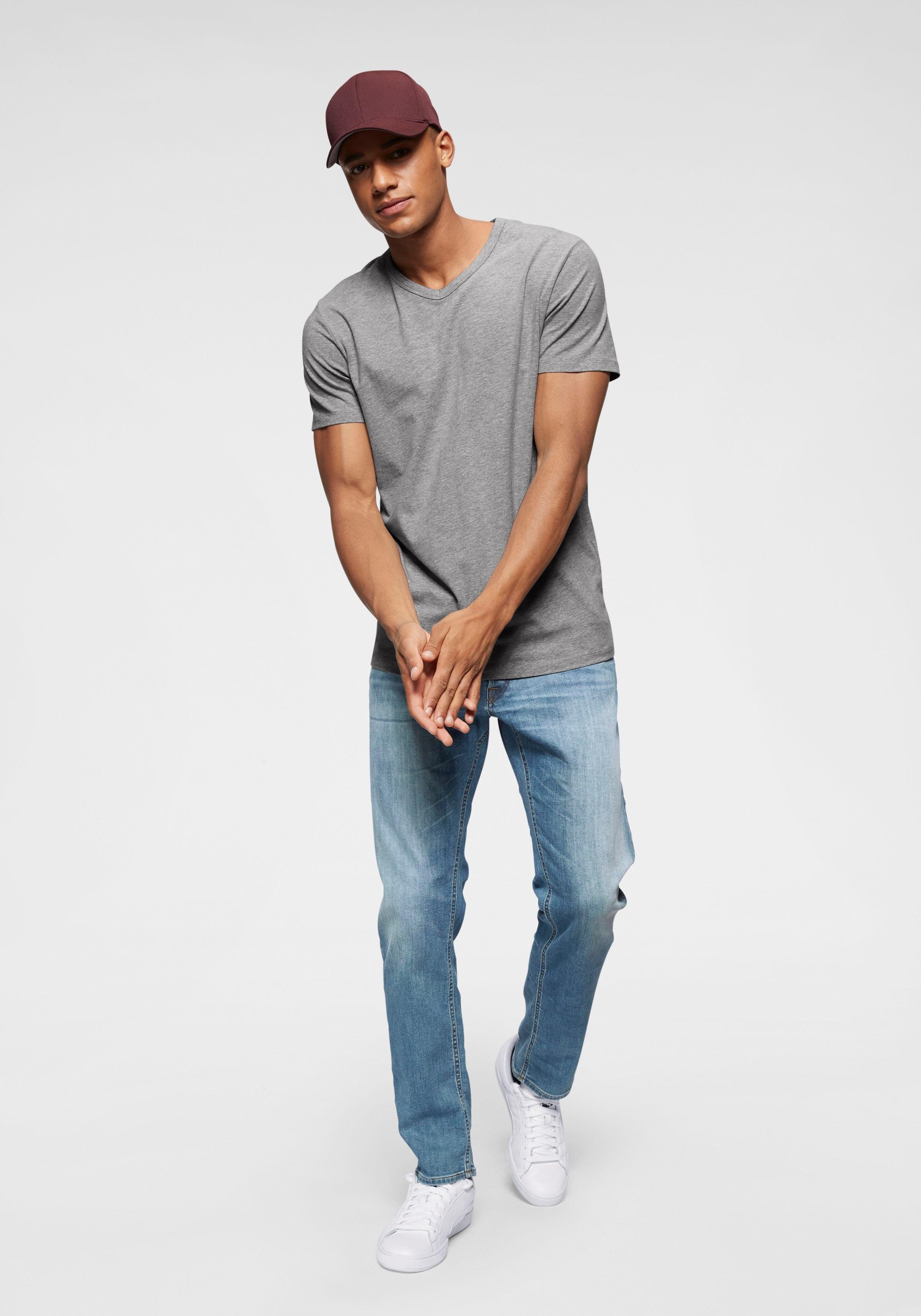 Jack & Jones T-shirt SLIM- FIT BASIC TEE V-NECK