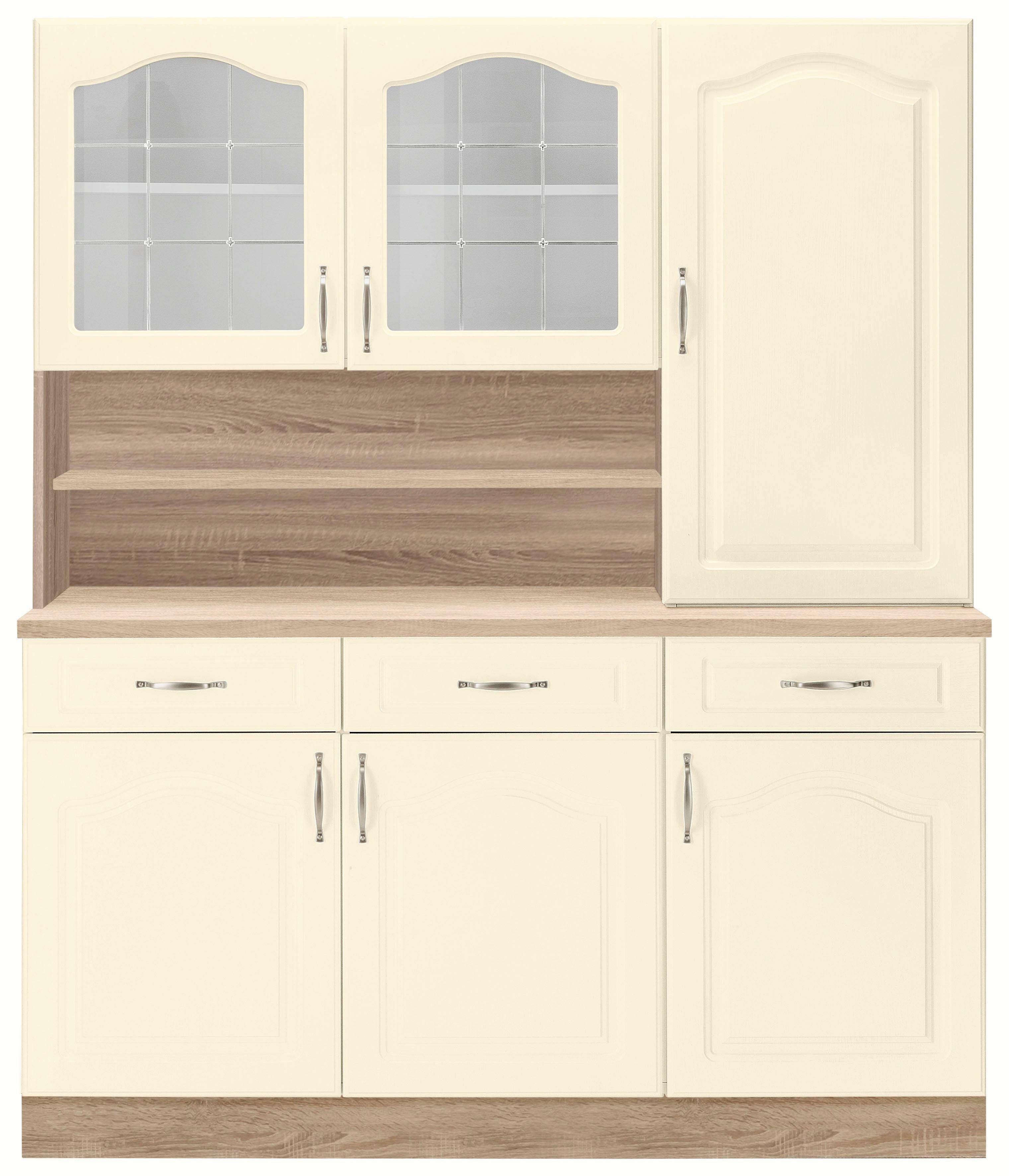 wiho Küchen Keukenbuffet Linz 150 cm breed, in landhuisstijl