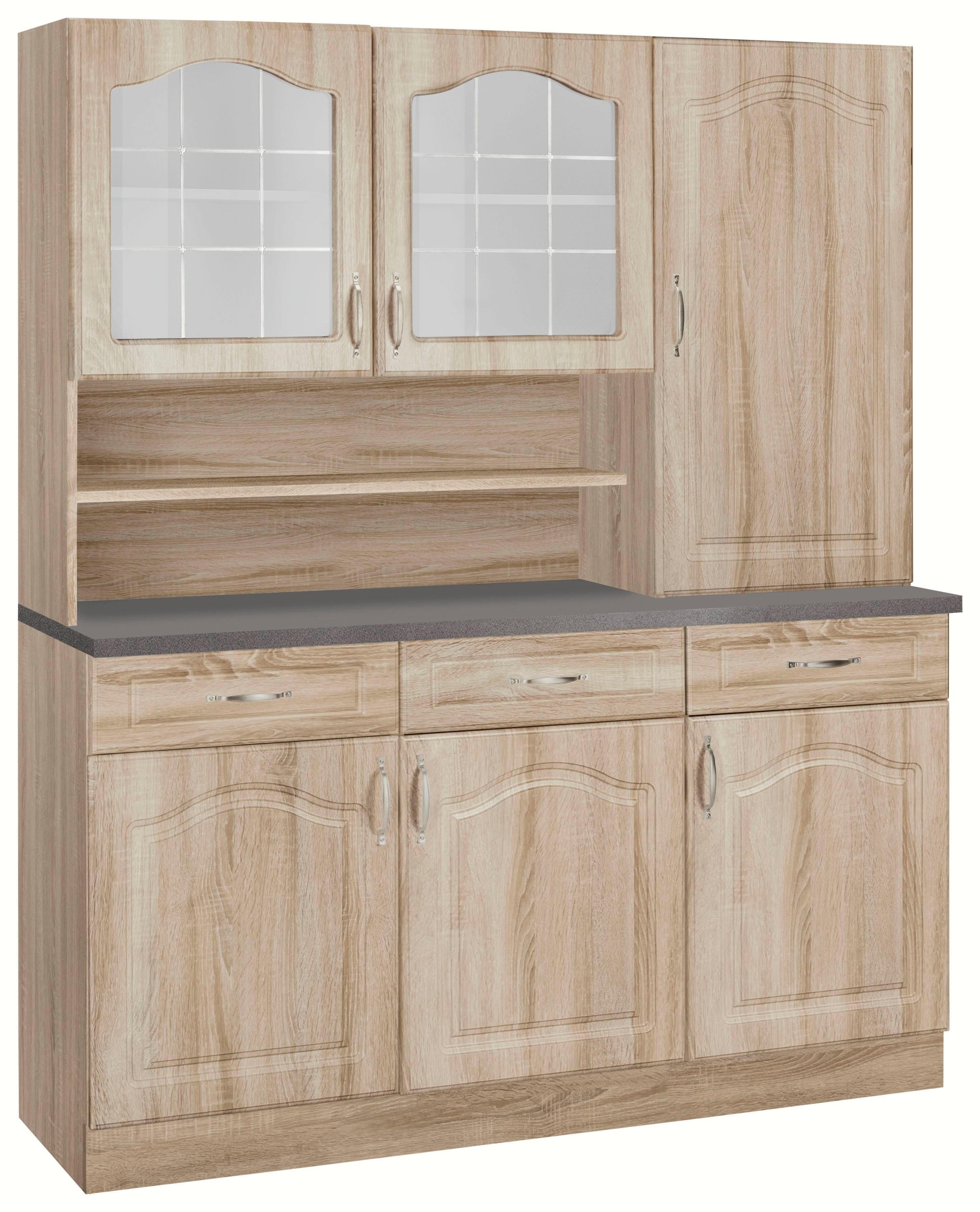 wiho Küchen Keukenbuffet Linz 150 cm breed, in landhuisstijl