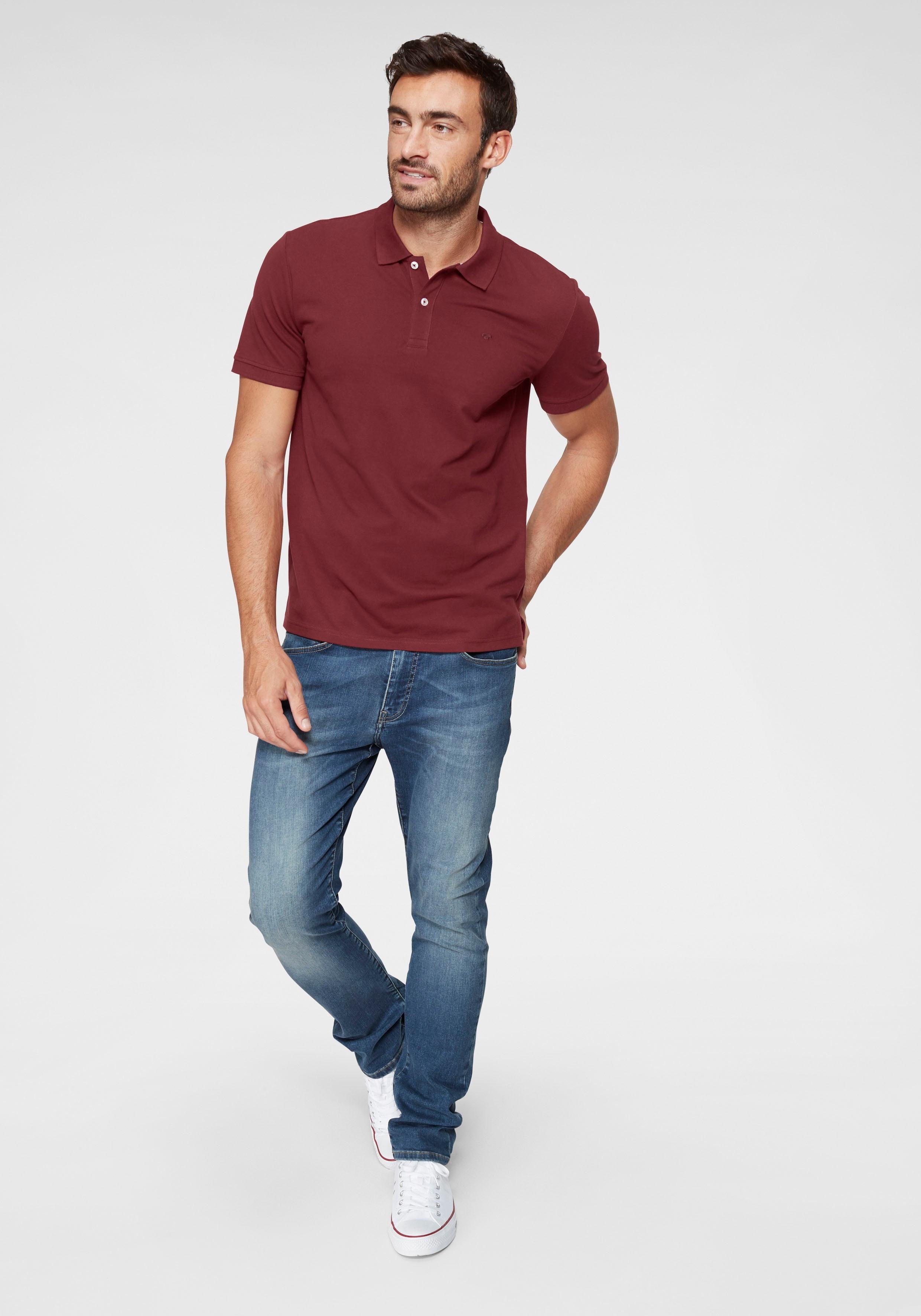 Tom Tailor Poloshirt Basic Katoen-piqué
