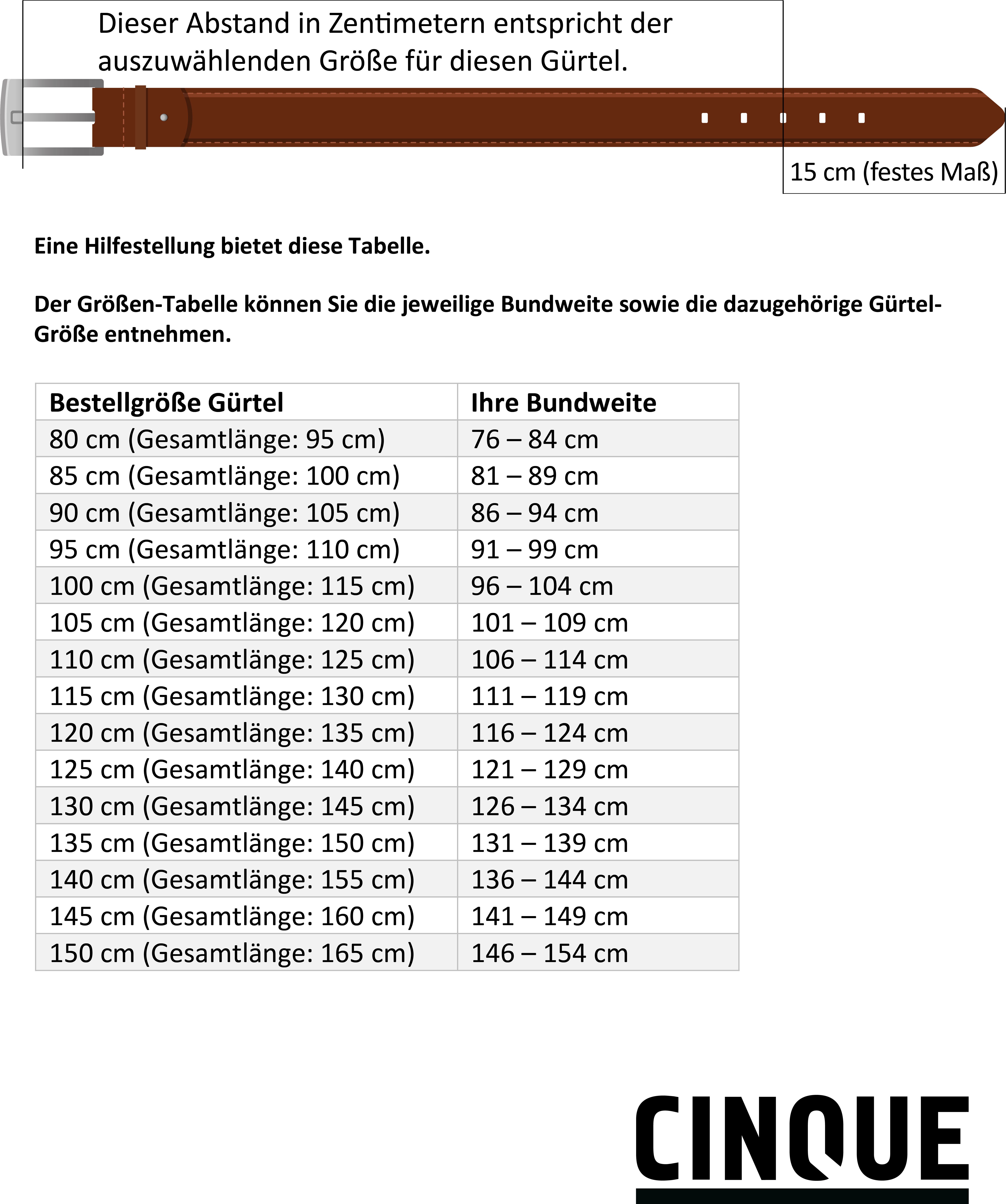 Cinque Koppelriem Cavo Met logo-opschrift