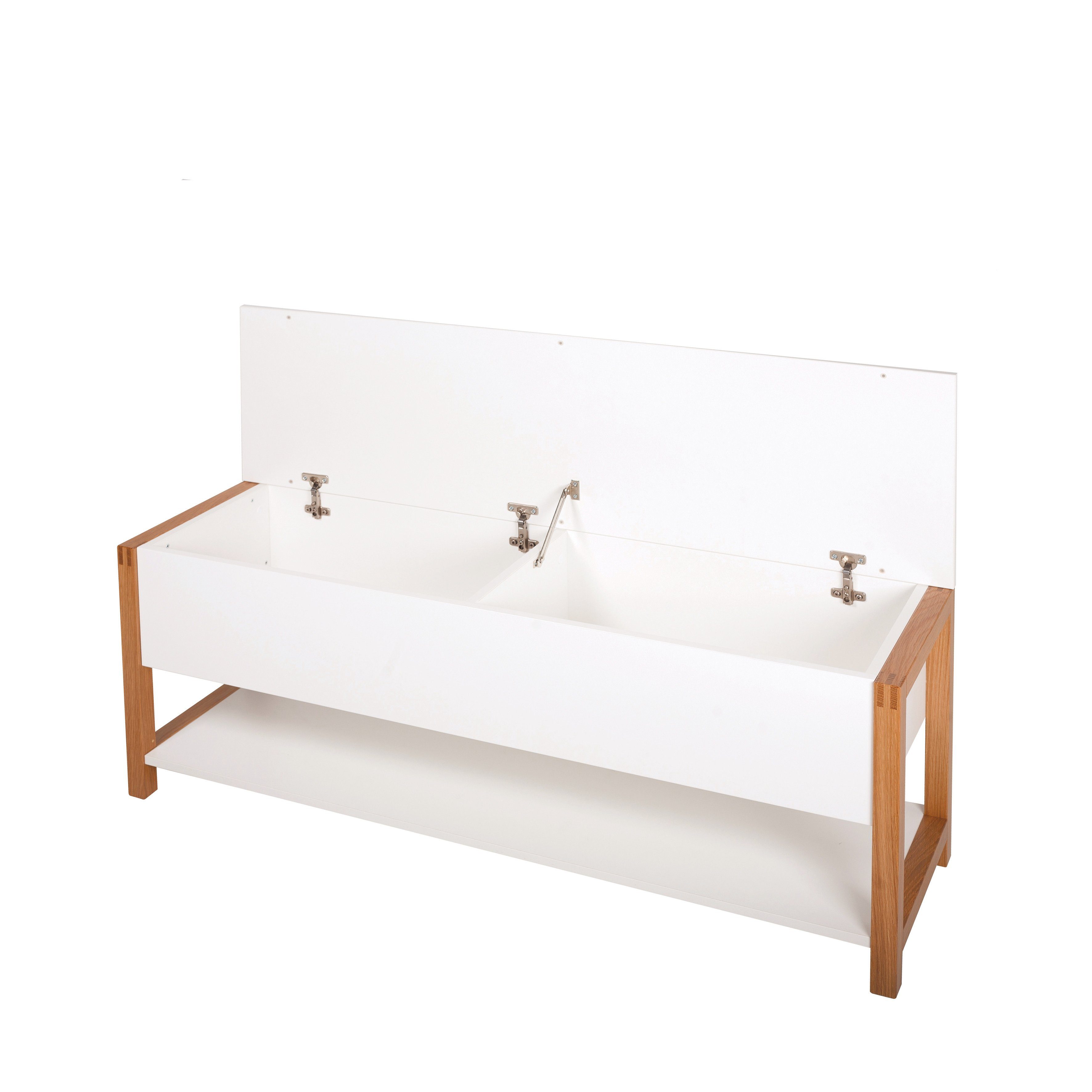 andas Kistbankje in scandinavisch design, houtfineer van eiken