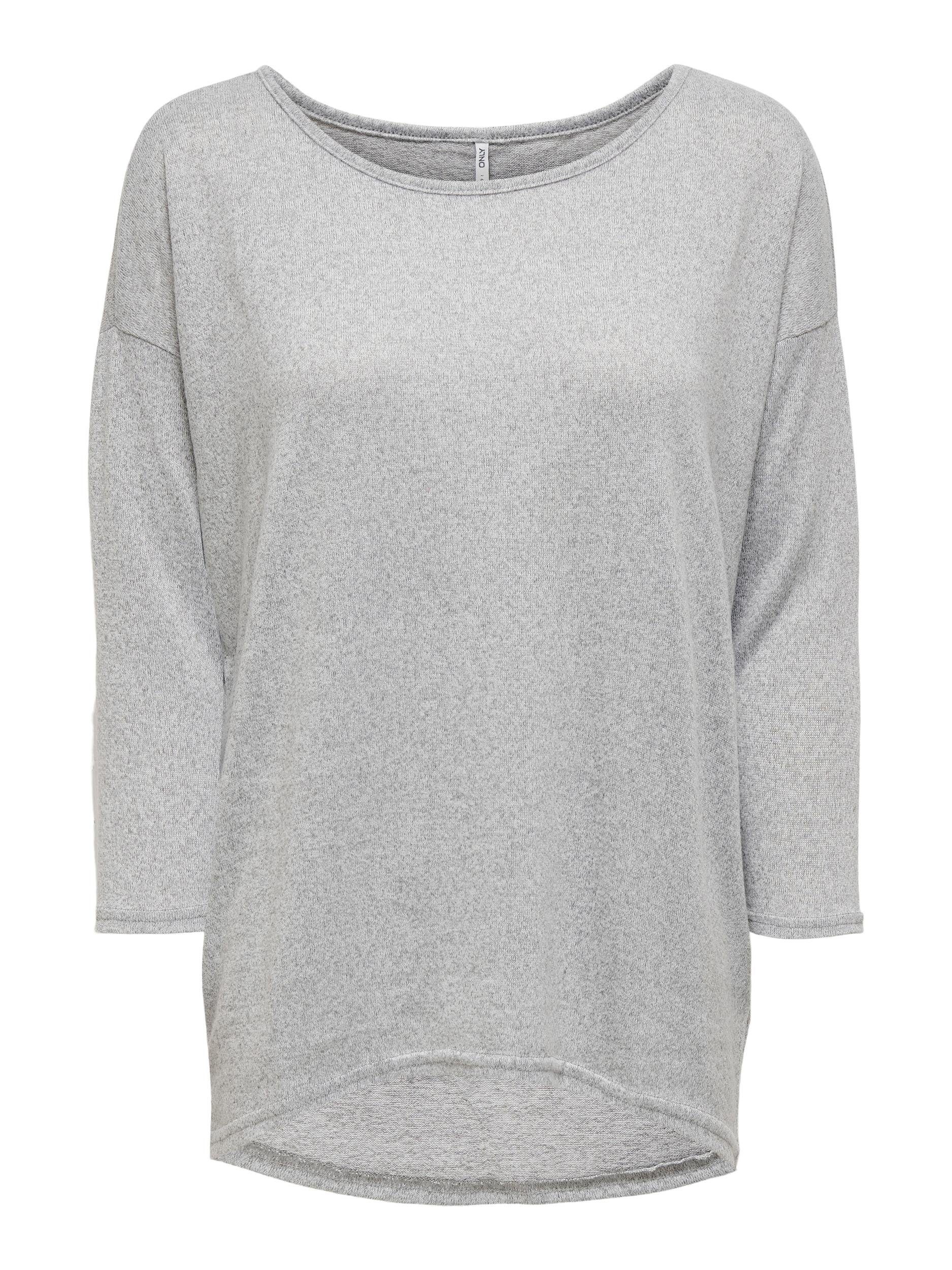Only Shirt met 3/4 mouwen ONLELCOS 4/5 SOLID TOP