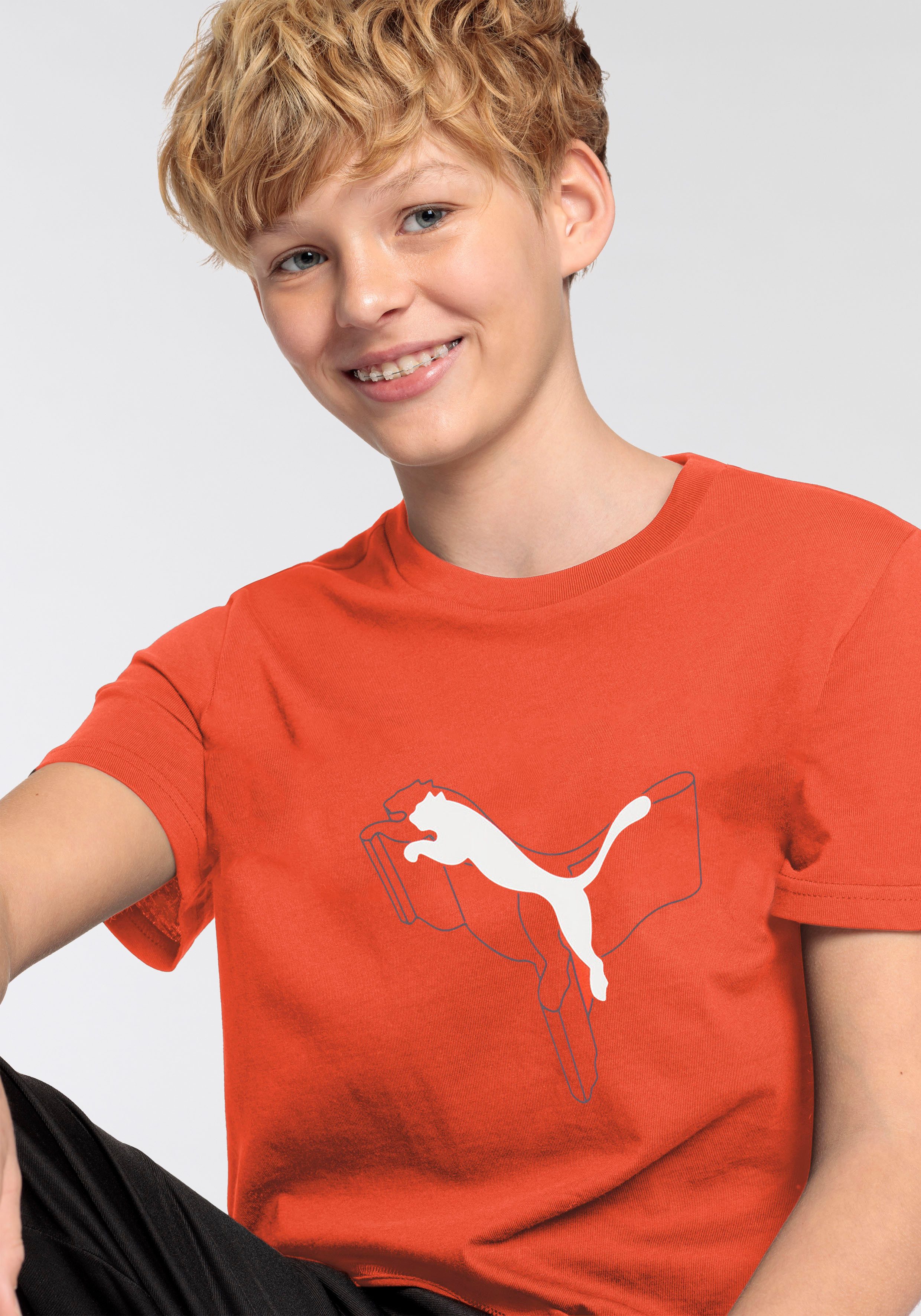 PUMA T-shirt ESS+ LOGO LAB GRAPHIC TEE B