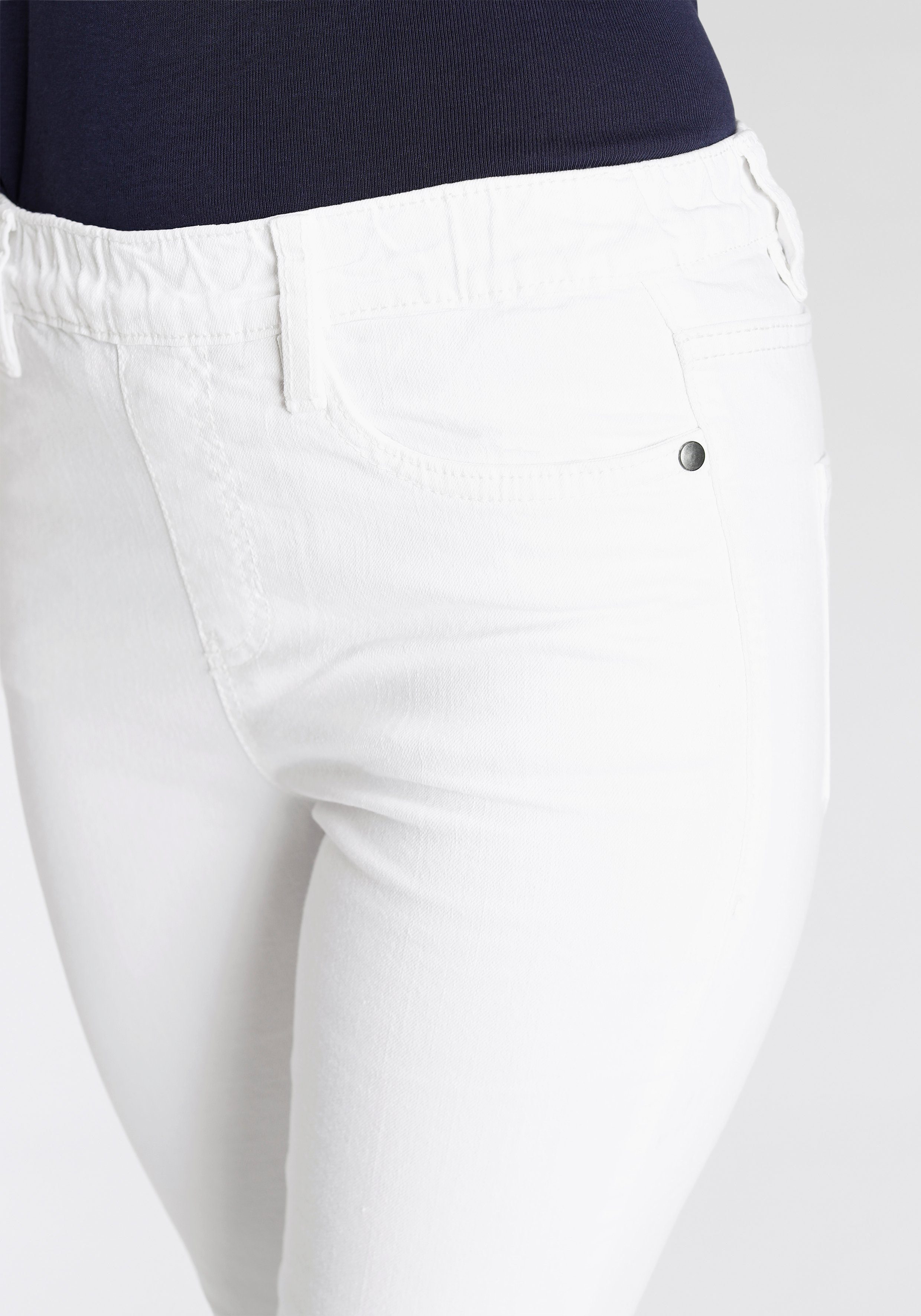 Flashlights Jeggings strakke pasvorm skinny jeans used-look-wassing hoge taille (Set van 2)