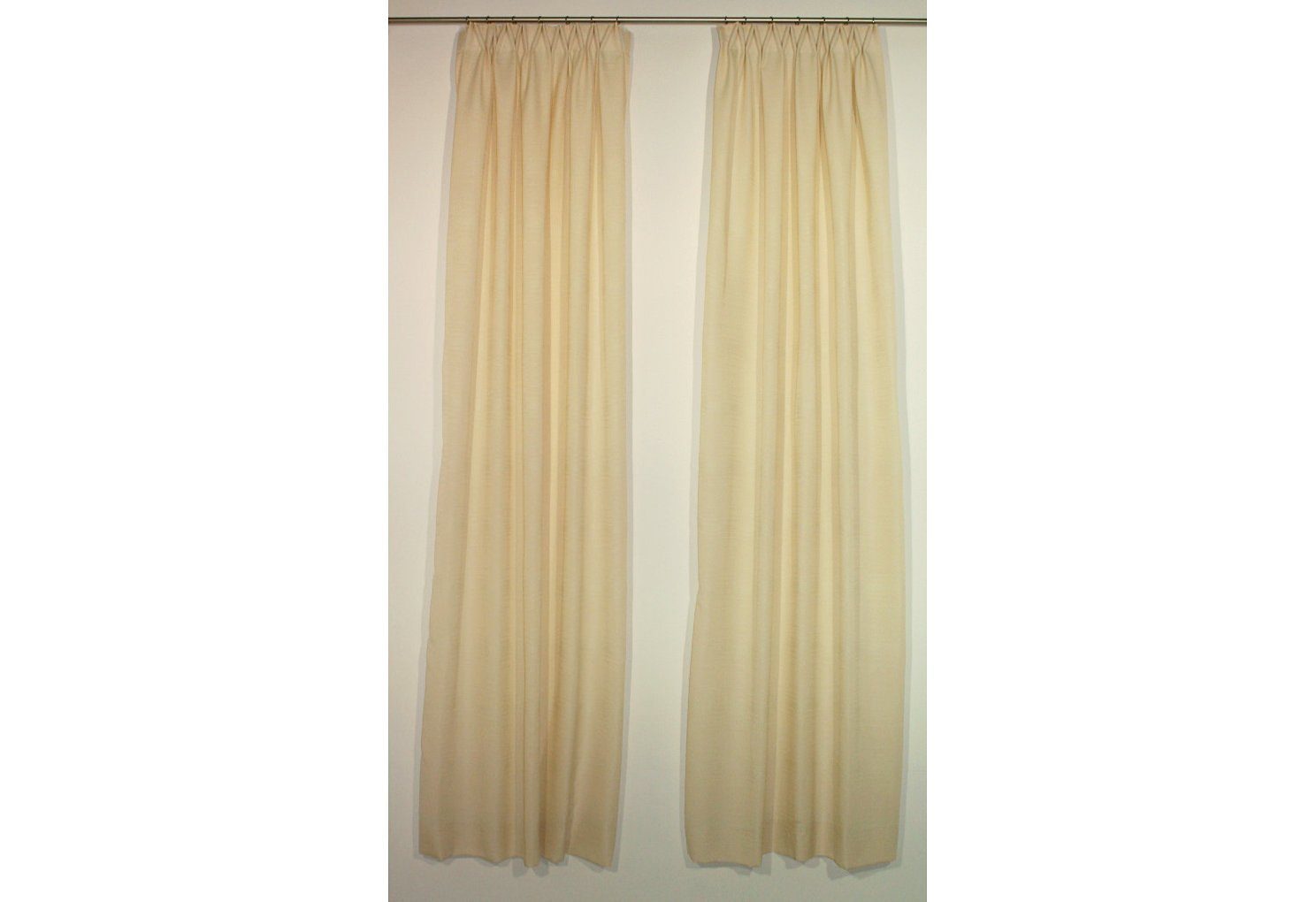 Wirth Gordijn Camberg HxB: 245x135 (2 stuks) kant & klaar gordijnen beige
