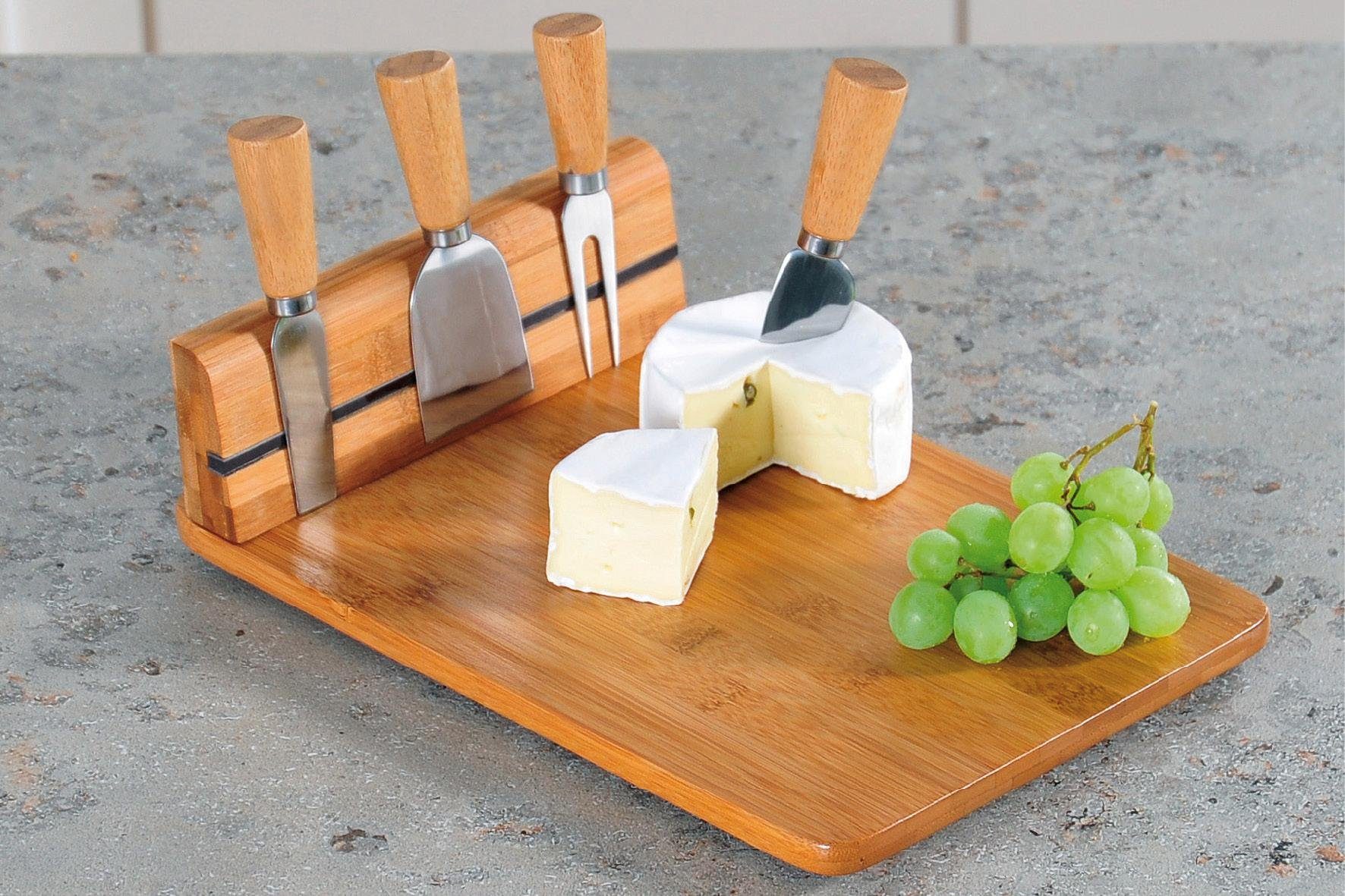 KESPER for kitchen & home Kaasplank met bestek (set, 4 stuks)