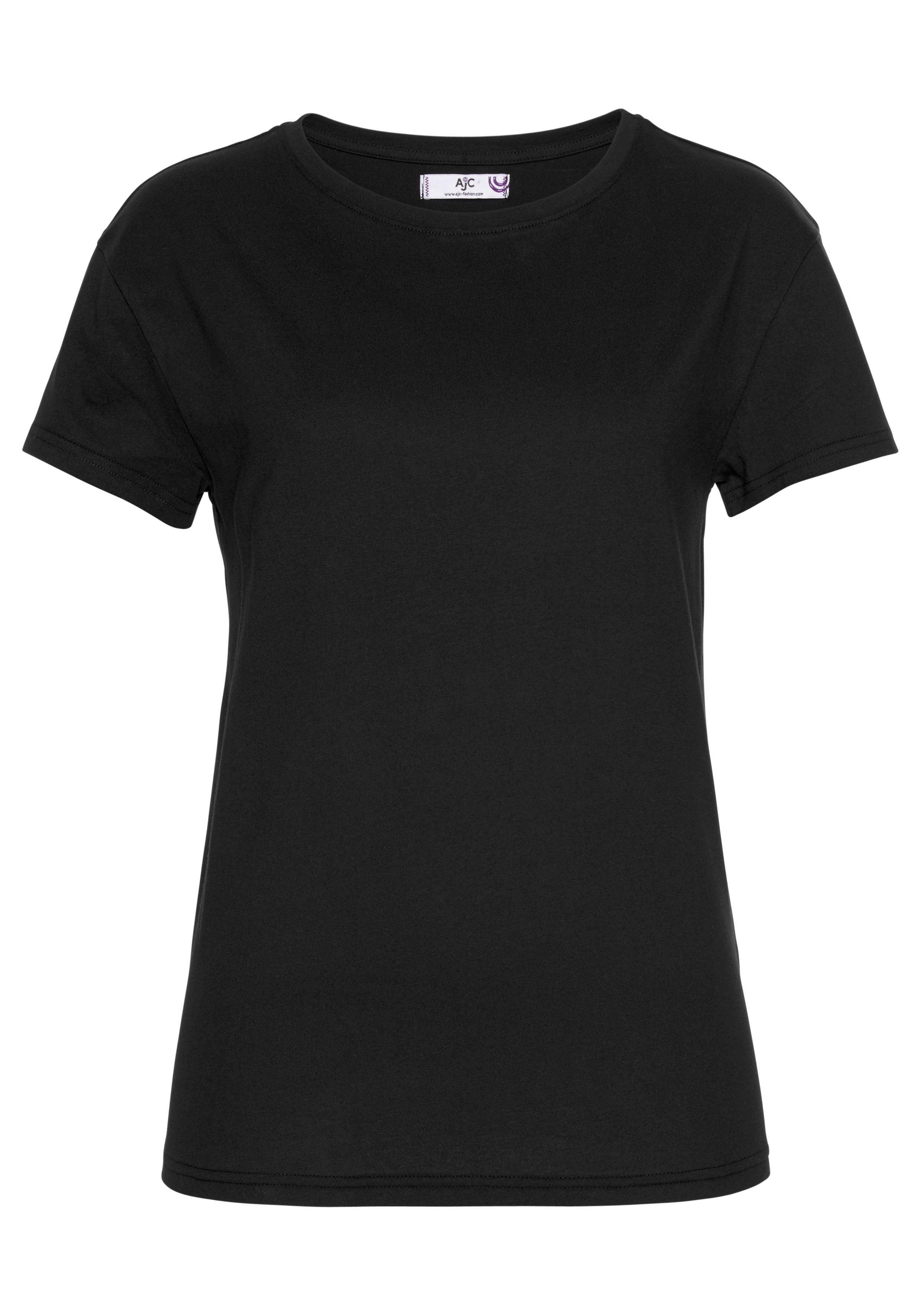 AJC T-shirt oversized pasvorm, basic, van katoen