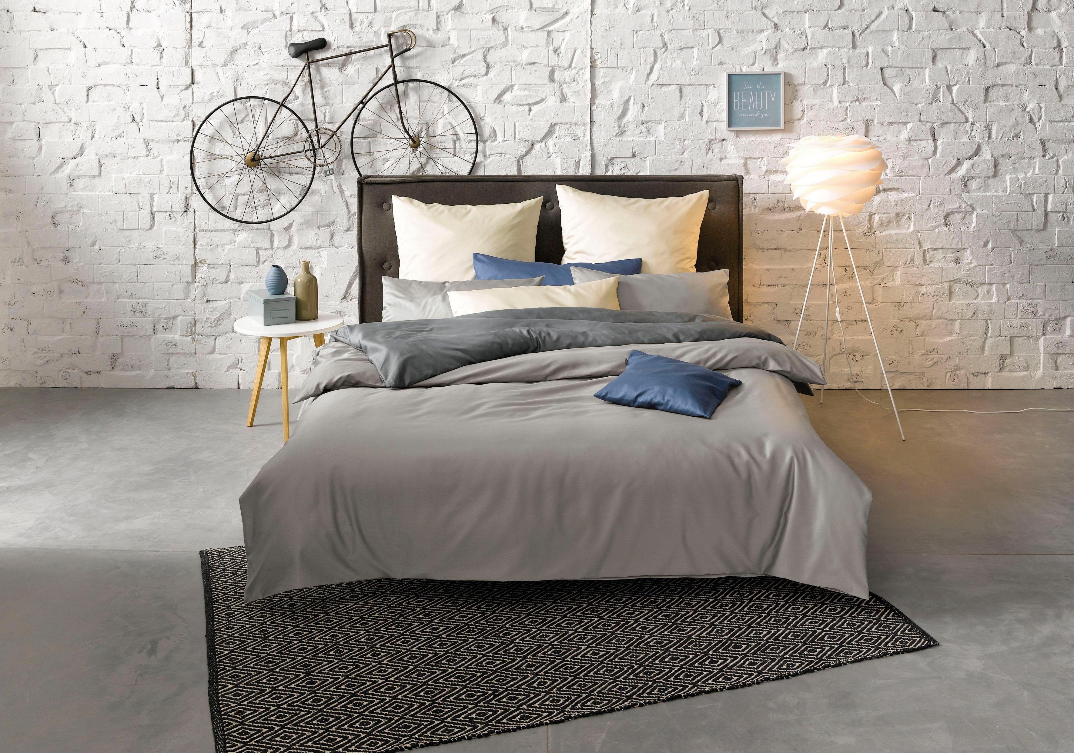 Fleuresse Overtrekset Colours in 135x200, 155x220 of 200x200 cm Overtrek van 100% katoen, effen met ritssluiting