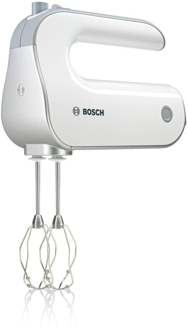 BOSCH Handmixer Styline MFQ4080, roestvrijstalen garde/kneedhaken, mixvoet, 5 standen, wit