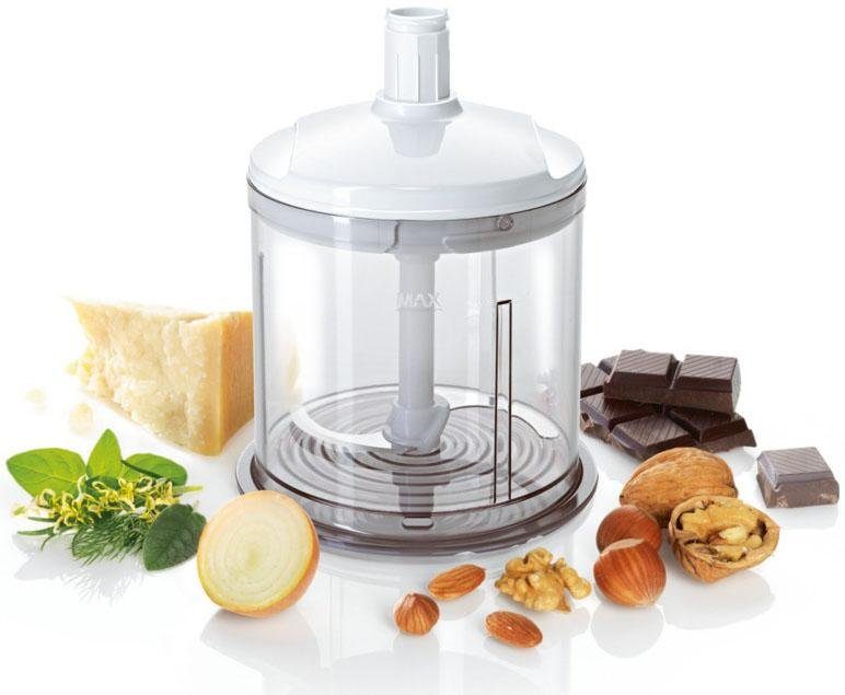 BOSCH Handmixer Styline MFQ4080, roestvrijstalen garde/kneedhaken, mixvoet, 5 standen, wit