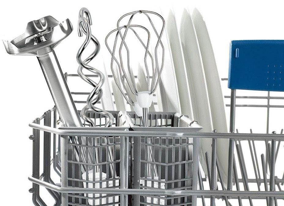 BOSCH Handmixer Styline MFQ4080, roestvrijstalen garde/kneedhaken, mixvoet, 5 standen, wit