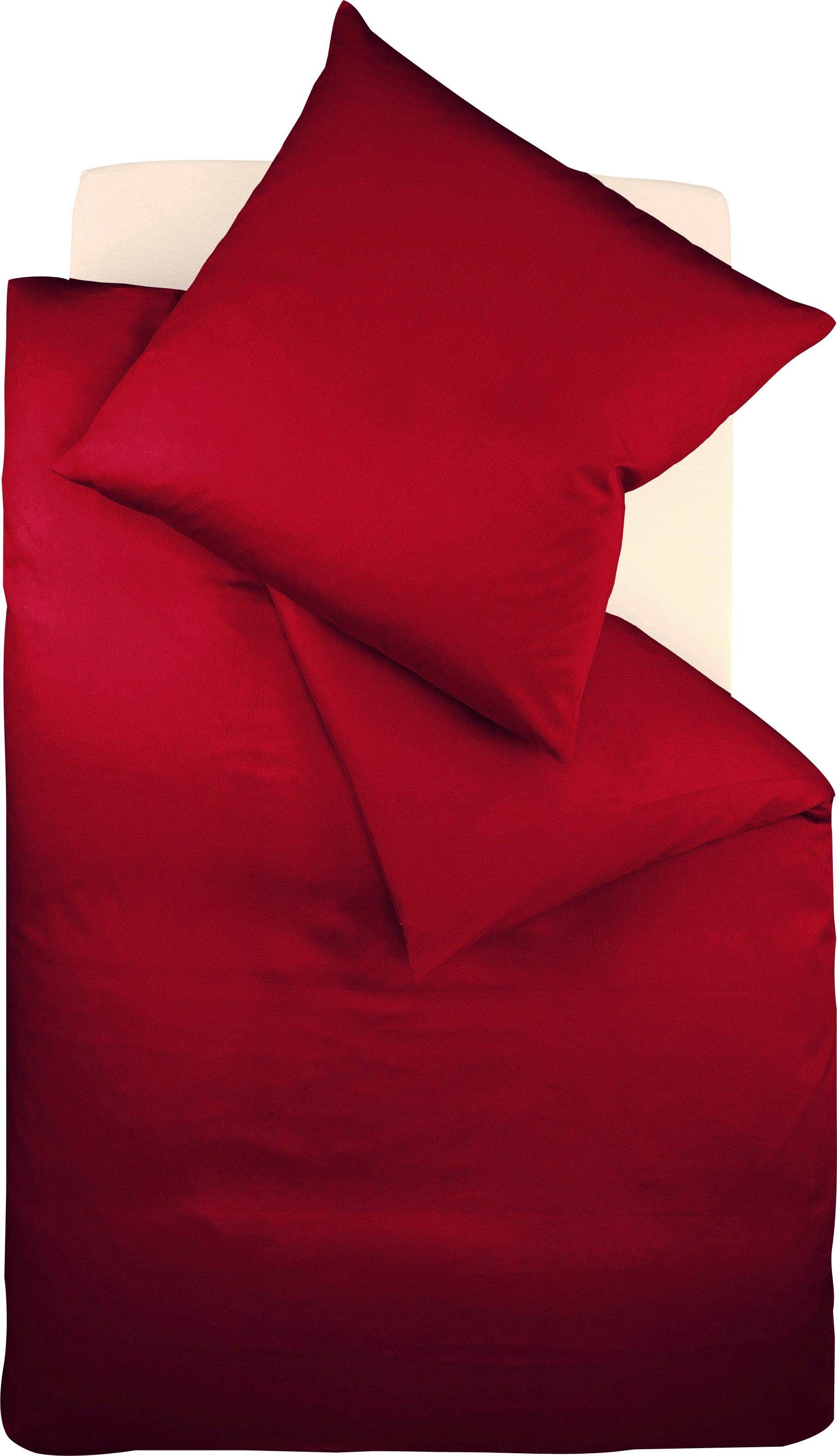 Fleuresse Overtrekset Colours in 135x200, 155x220 of 200x200 cm Overtrek van 100% katoen, effen met ritssluiting