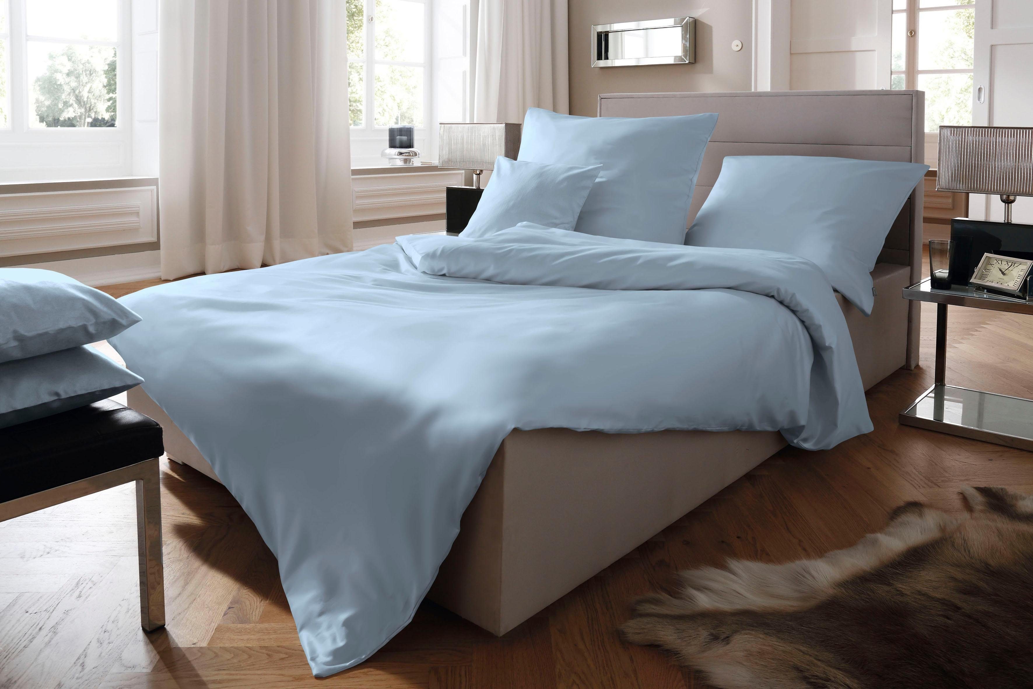 Fleuresse Overtrekset Colours in 135x200, 155x220 of 200x200 cm Overtrek van 100% katoen, effen met ritssluiting