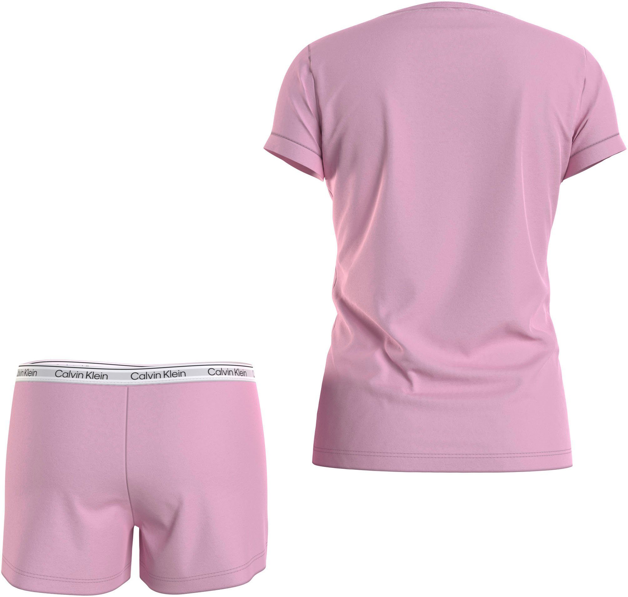 Calvin Klein Pyjama KNIT PJ SET (SS+SHORT) (set, 2-delig)