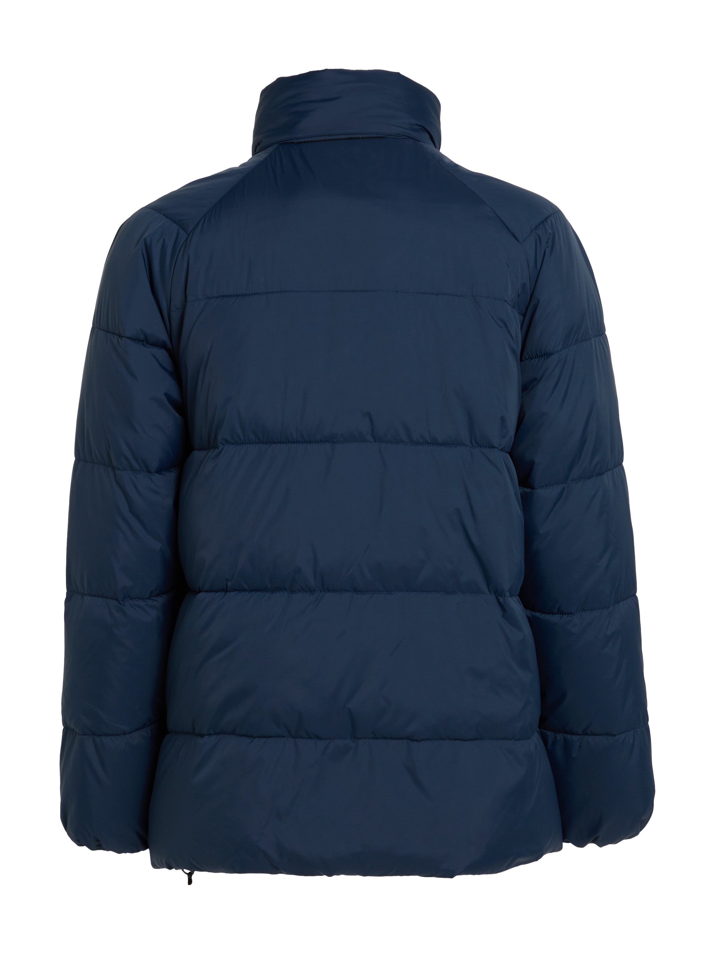 TOMMY JEANS Gewatteerde jas TJM POLY PUFFER EXT Winterjas met staande kraag, gevoerd teddy, binnenzakken
