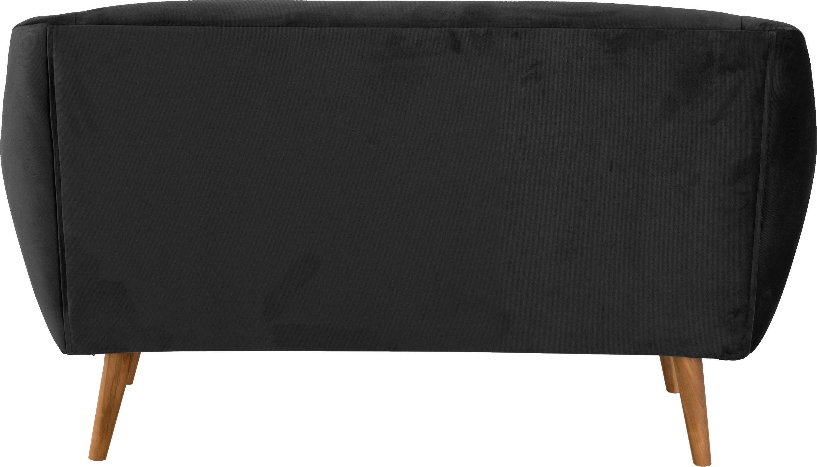 andas 2-zitsbank Hol met capitonnage achter in scandinavische stijl