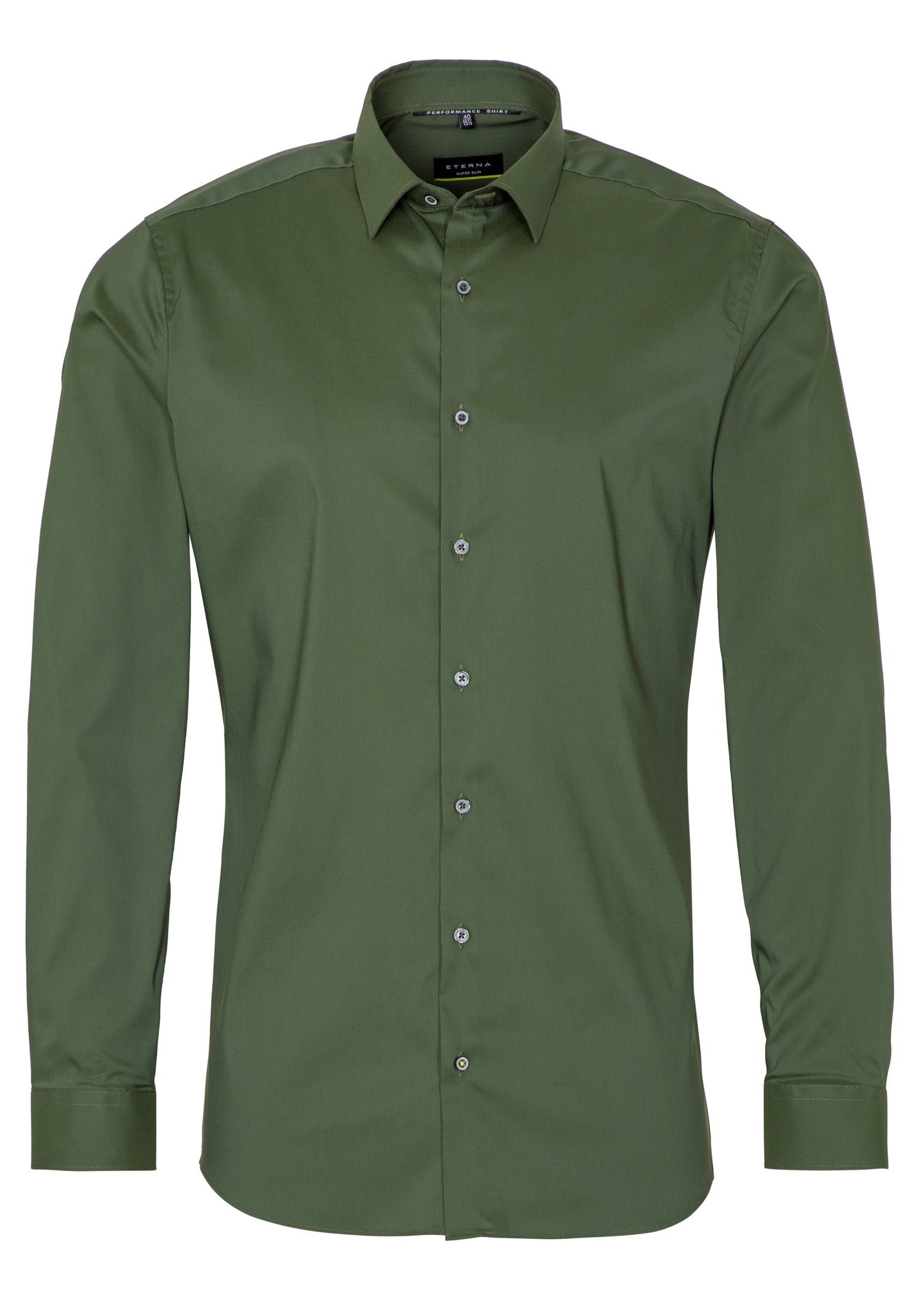 Eterna Overhemd met lange mouwen SUPER SLIM EASY IRON (gemakkelijk te strijken)