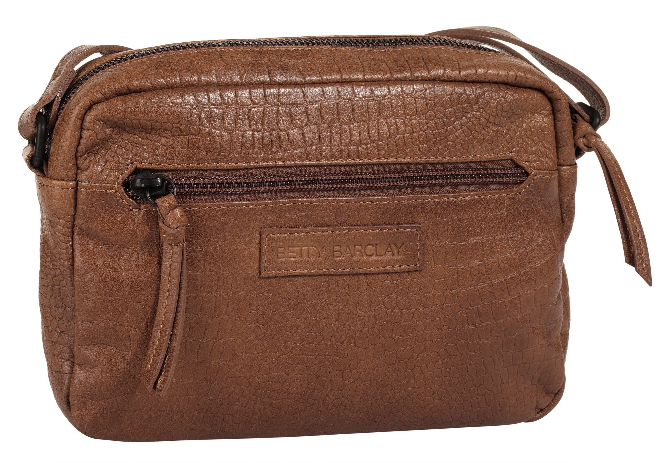 Betty Barclay Schoudertas echt leder