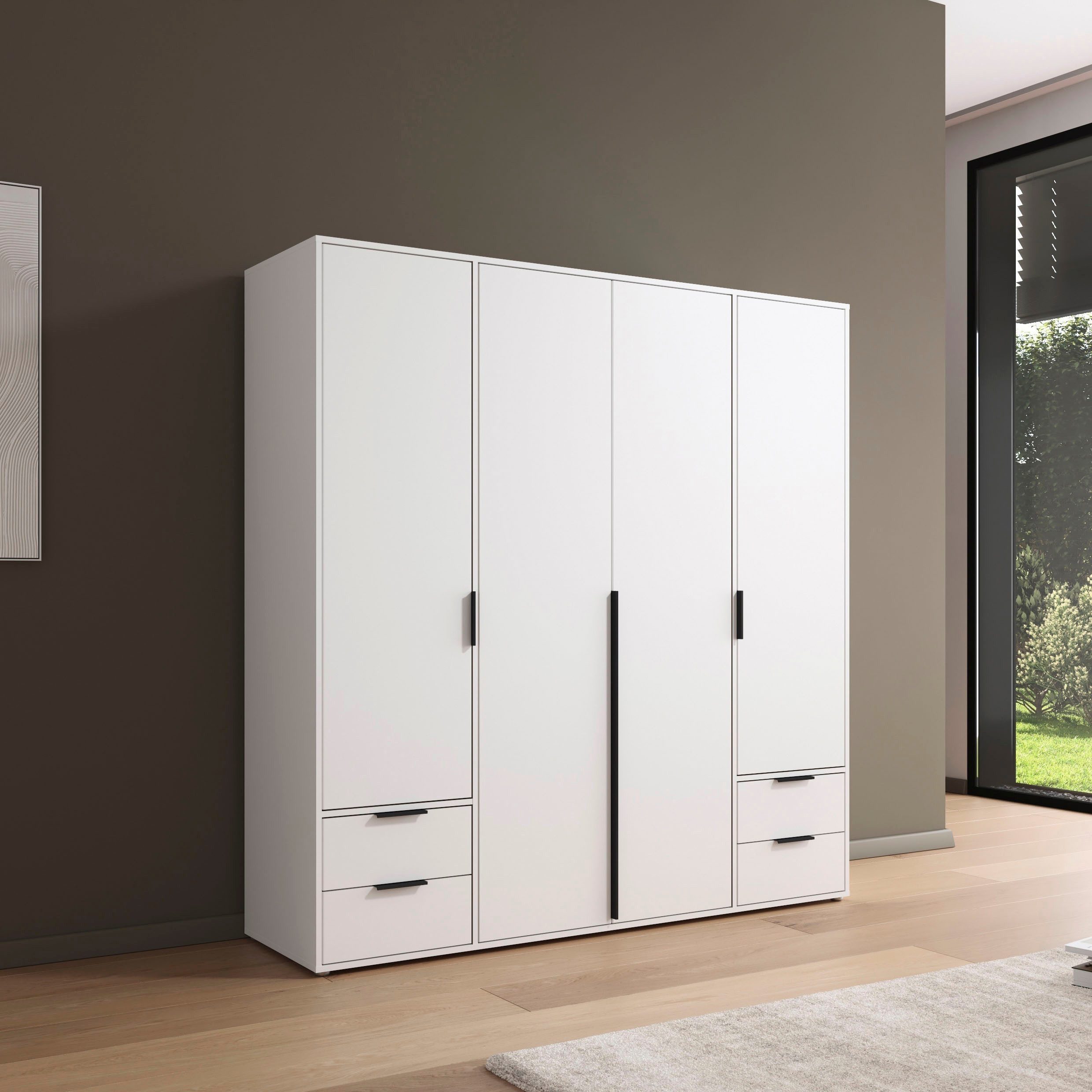 rauch Draaideurkast Kledingkast Kast Garderobe Wasmand NAGATA veel Opbergruimte