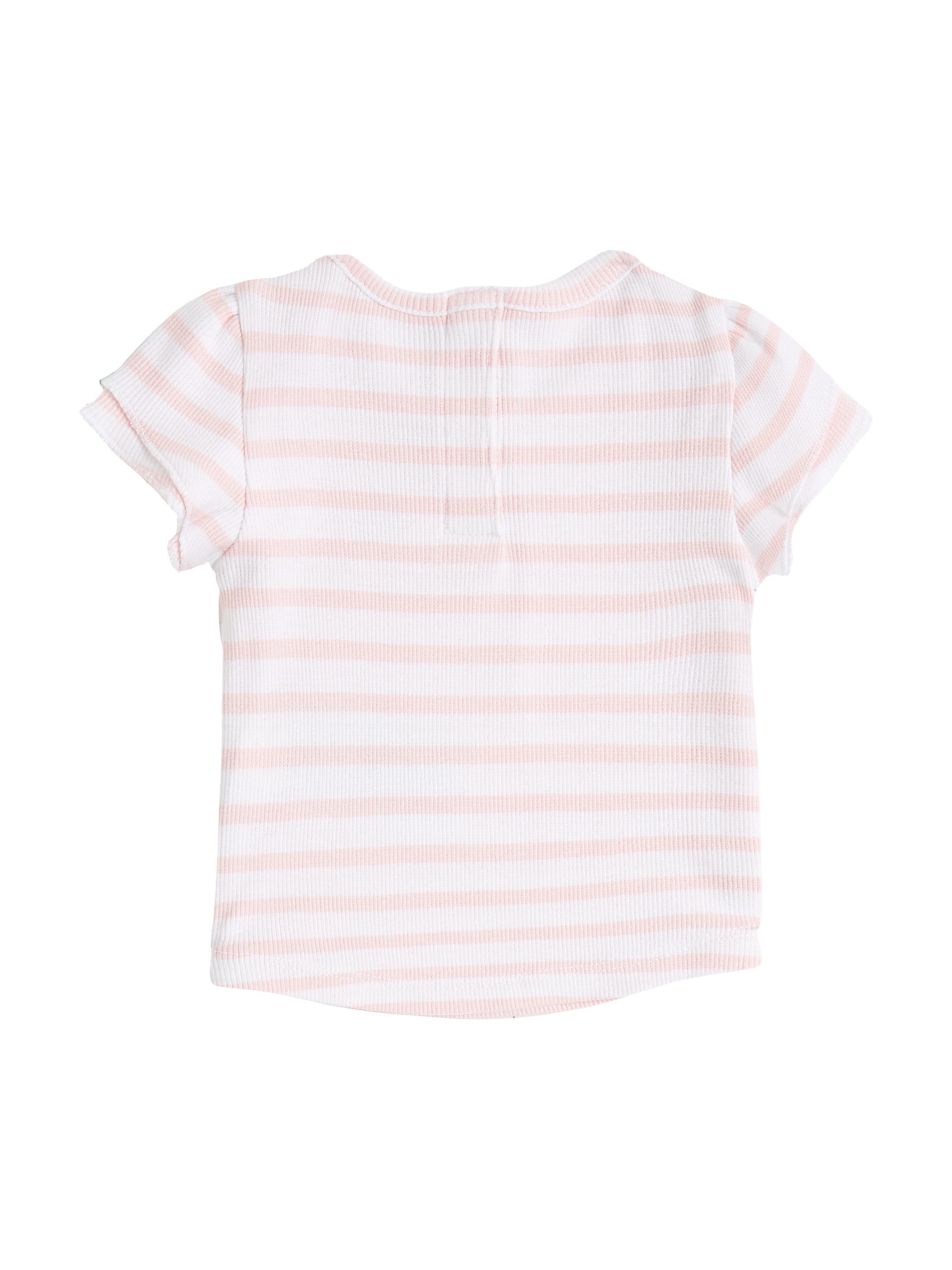 Tommy Hilfiger T-shirt STRIPED RIB TEE SS met gestreept patroon