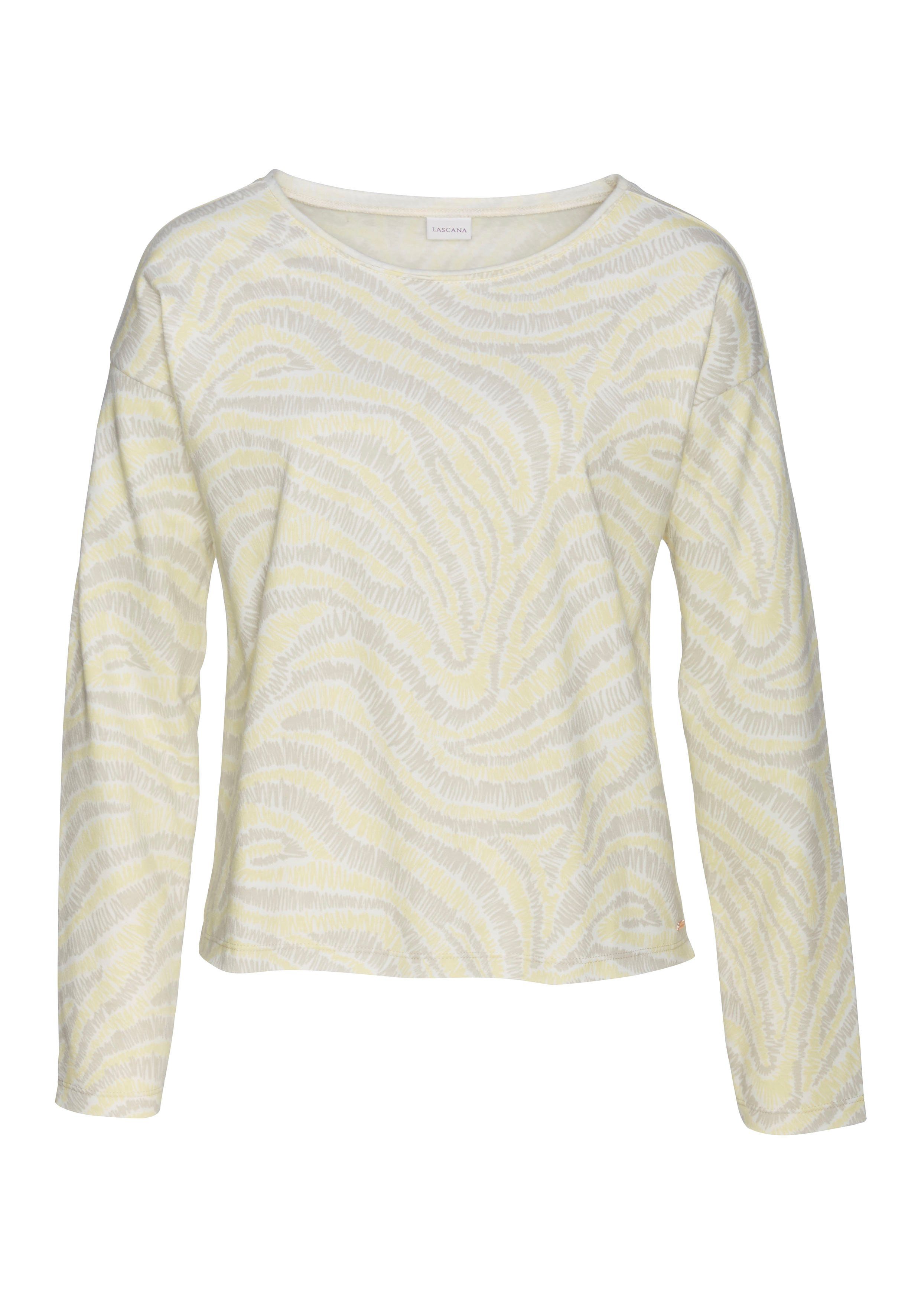 Lascana Sweatshirt met statement print, loungepak