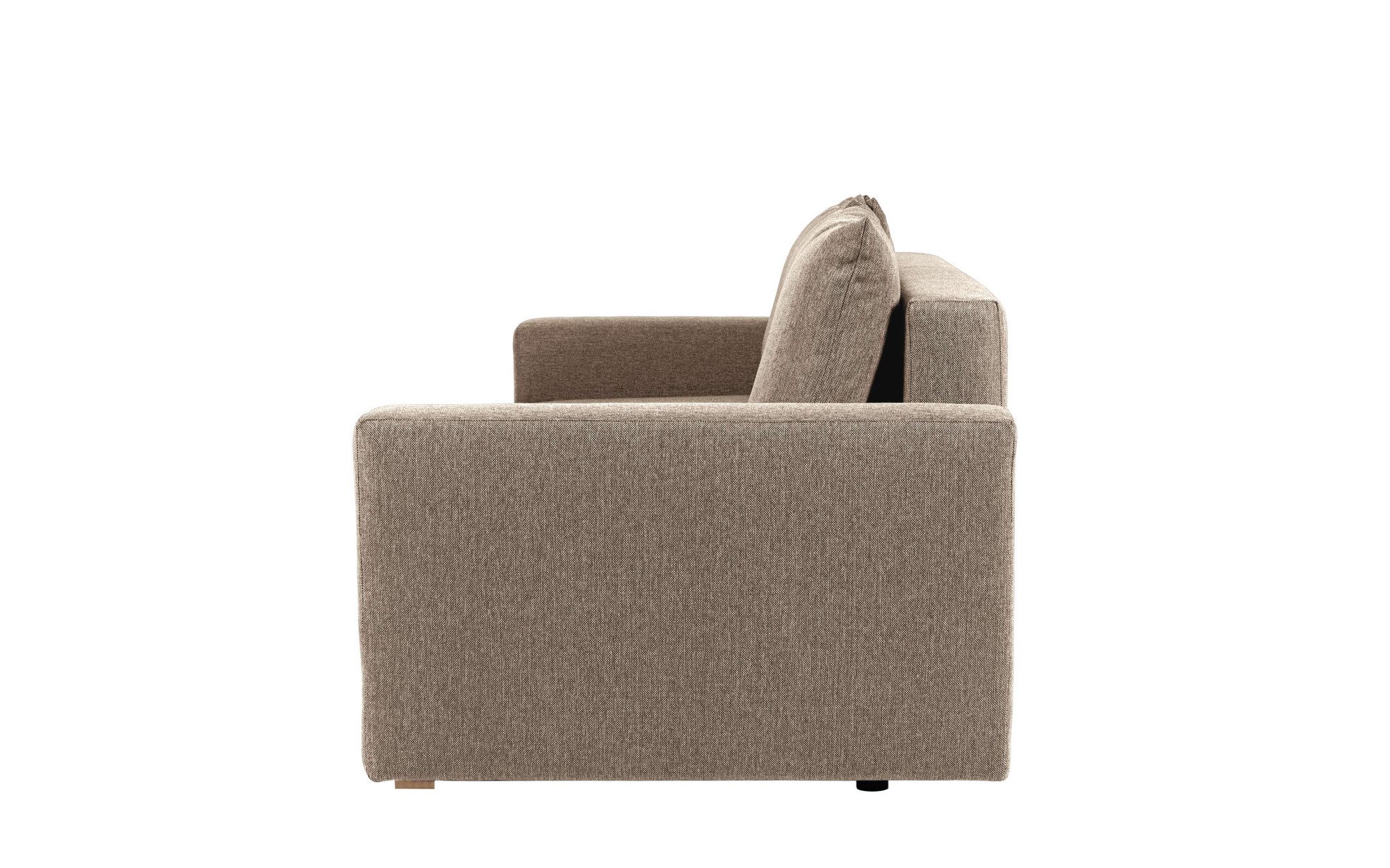 INOSIGN 3-zitsbank MAGHERA slaapbank met bedlade, van hoogwaardige afwerking met golfvering, corduroy en structuur bekleding, b/h/d 230/92,5/79 cm