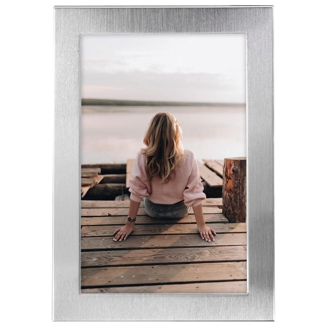 Hama Fotolijst Portretlijst 13x18 cm, zilverkleur, ophangbaar, neerzetbaar