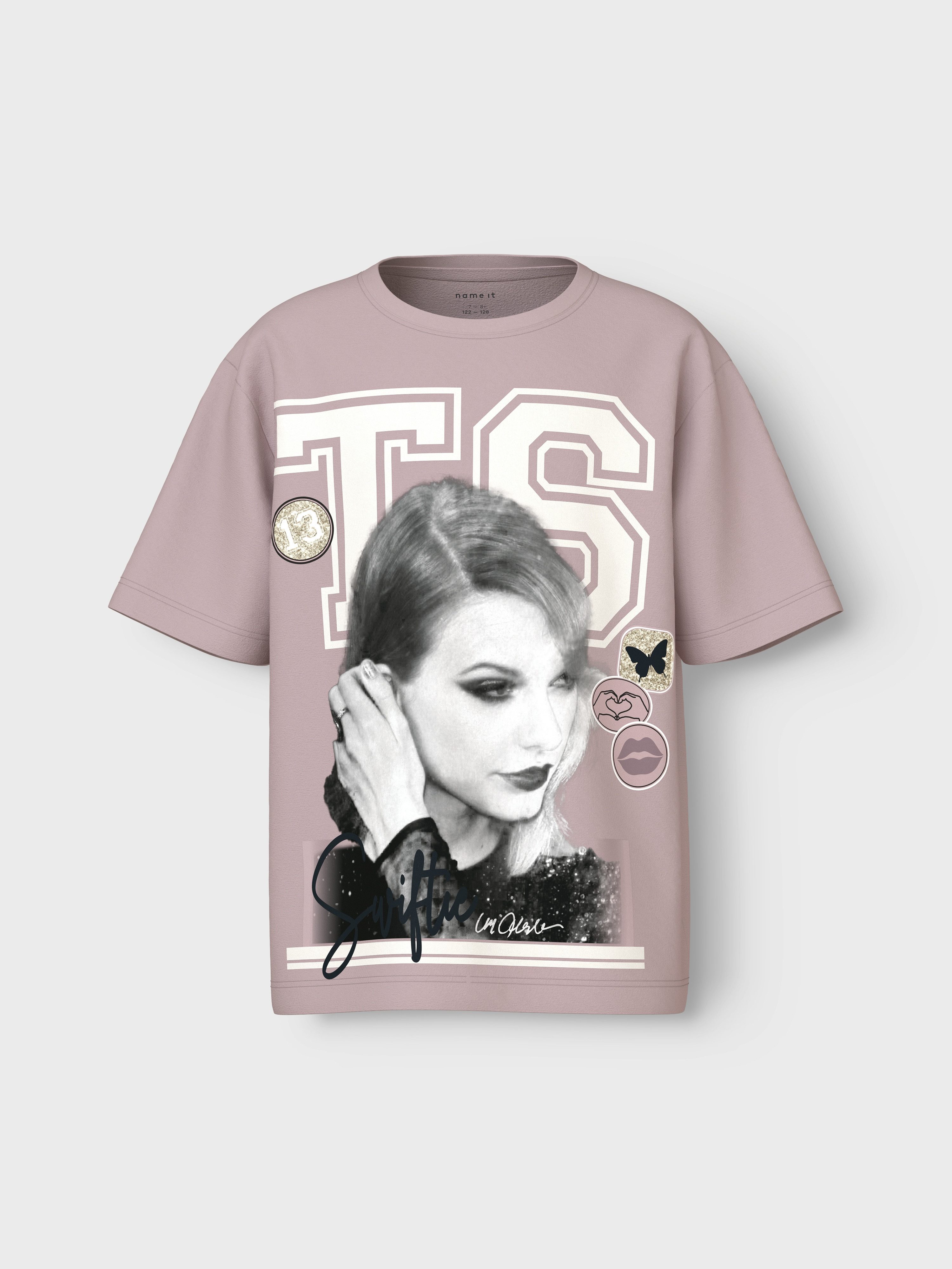 Name It T-shirt NFKDUSAN TSWIFT SS NREG TOP BOX NOOS SKY